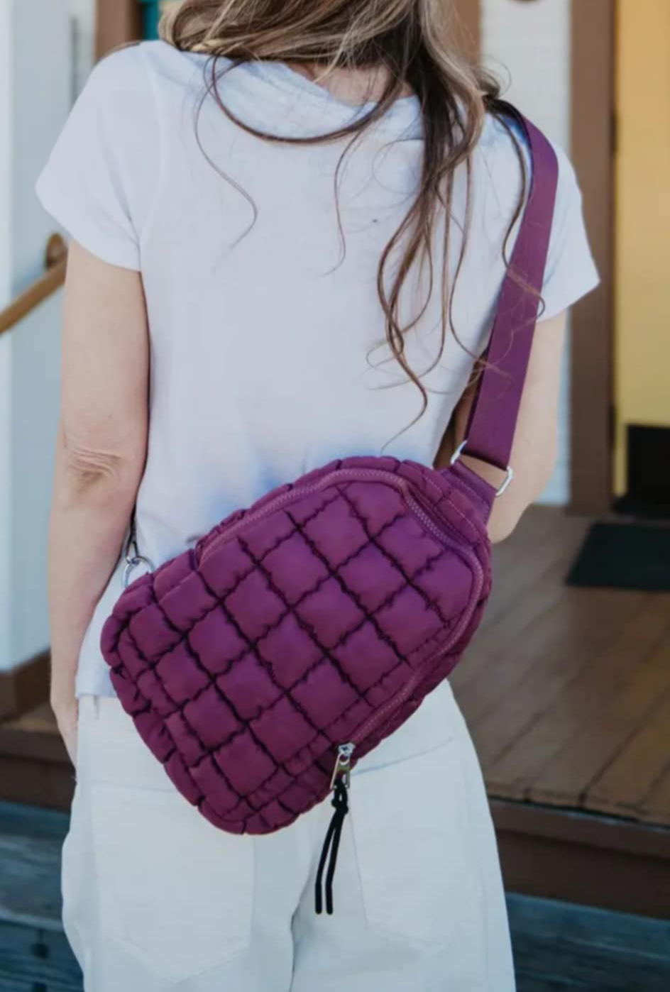 Quilted Sling Bag