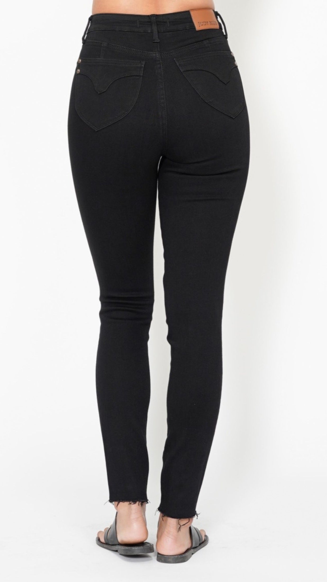 Judy Blues High Waist Tummy Control Skinny Shield Pockets