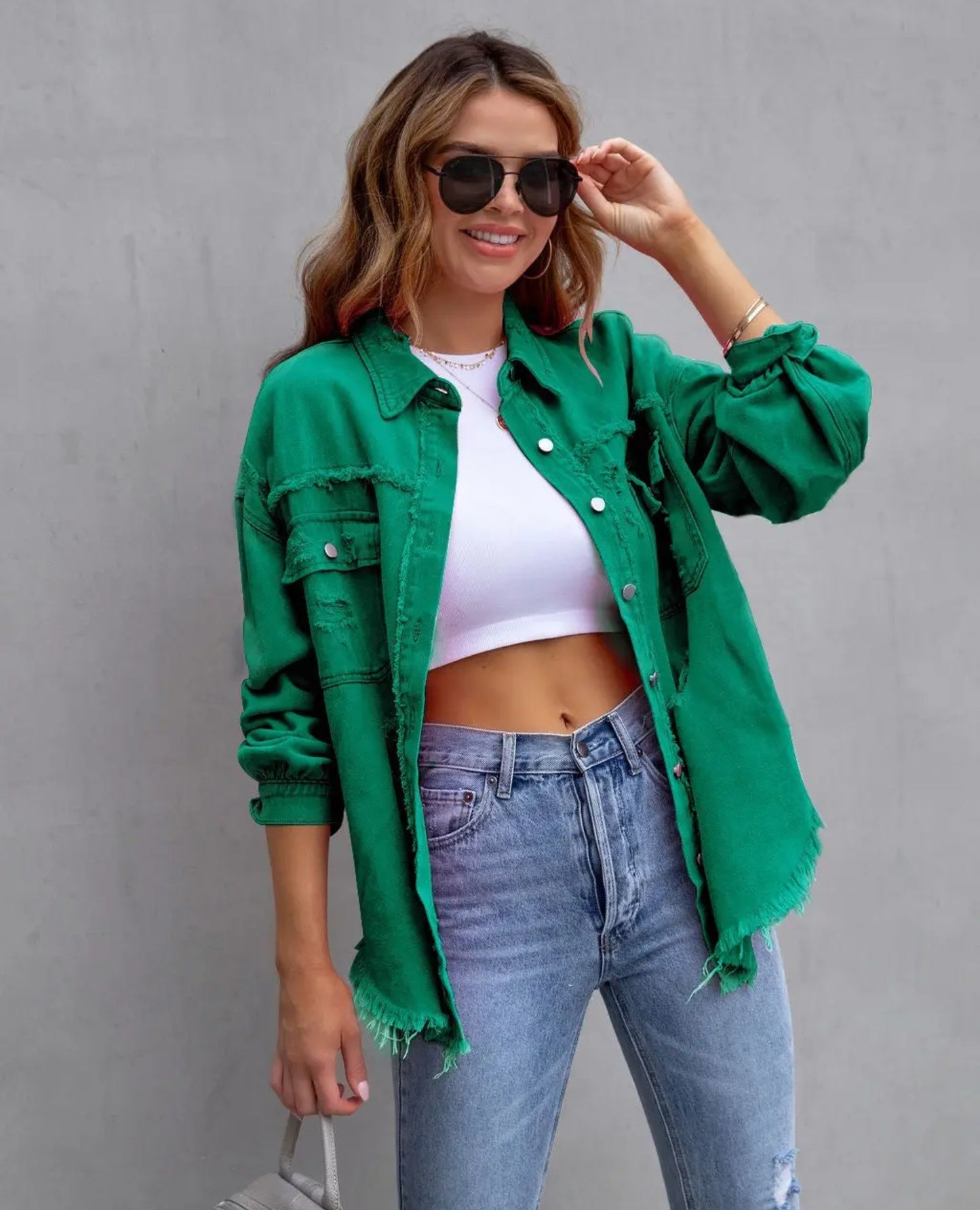 Green Tattered Jacket