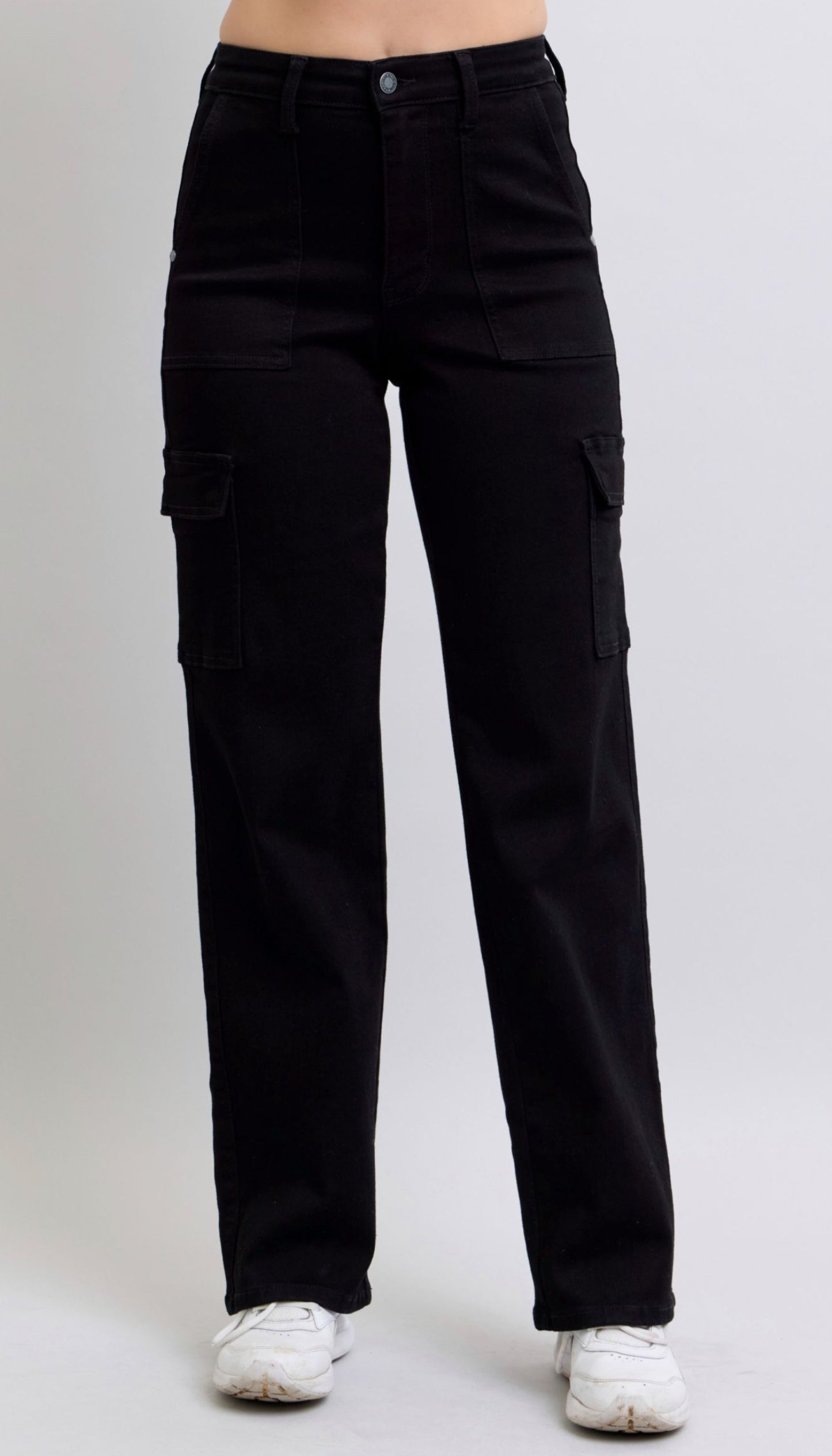 High Waist Cargo Wide