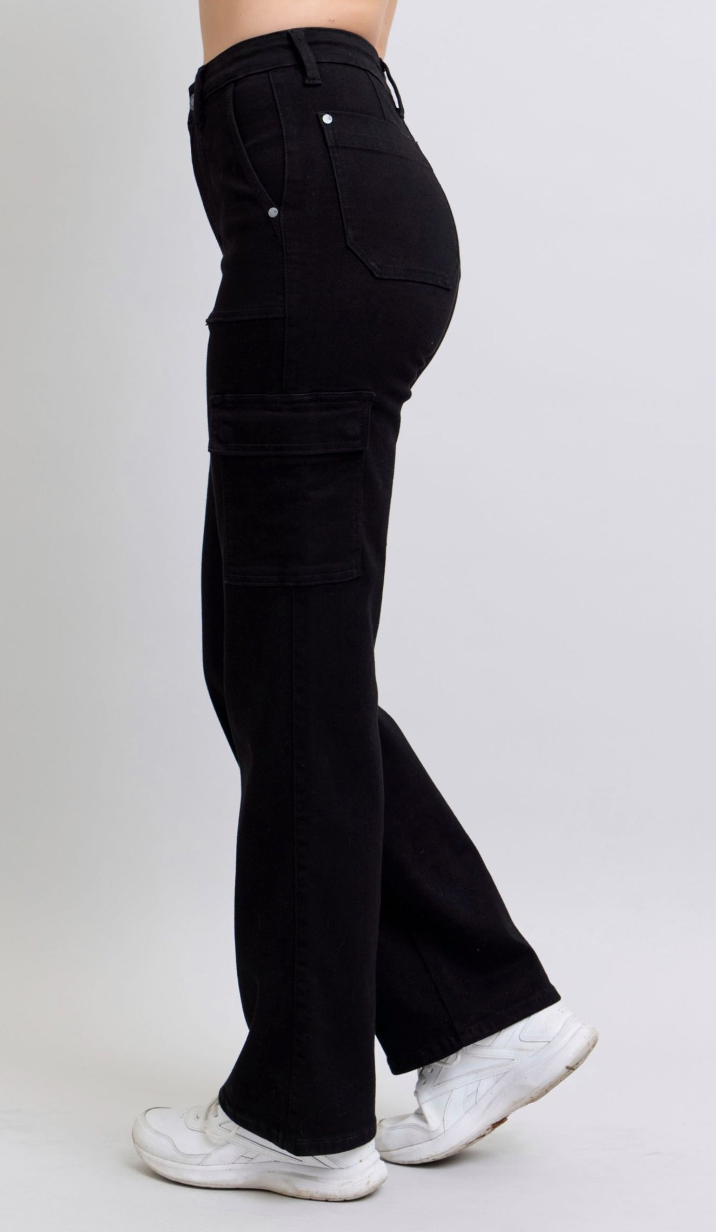 High Waist Cargo Wide