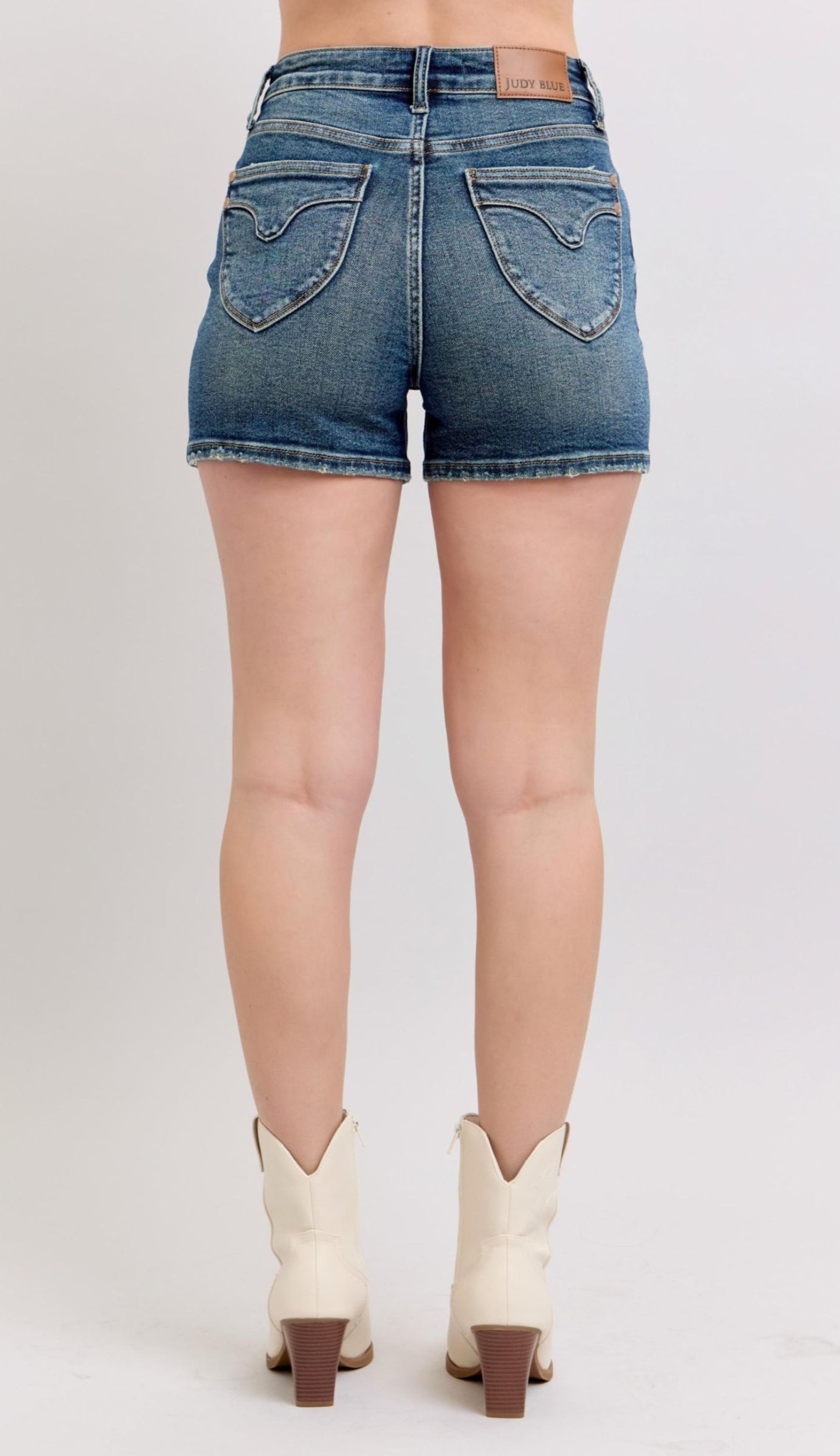 Judy Blue High Waist Back Pocket Shorts