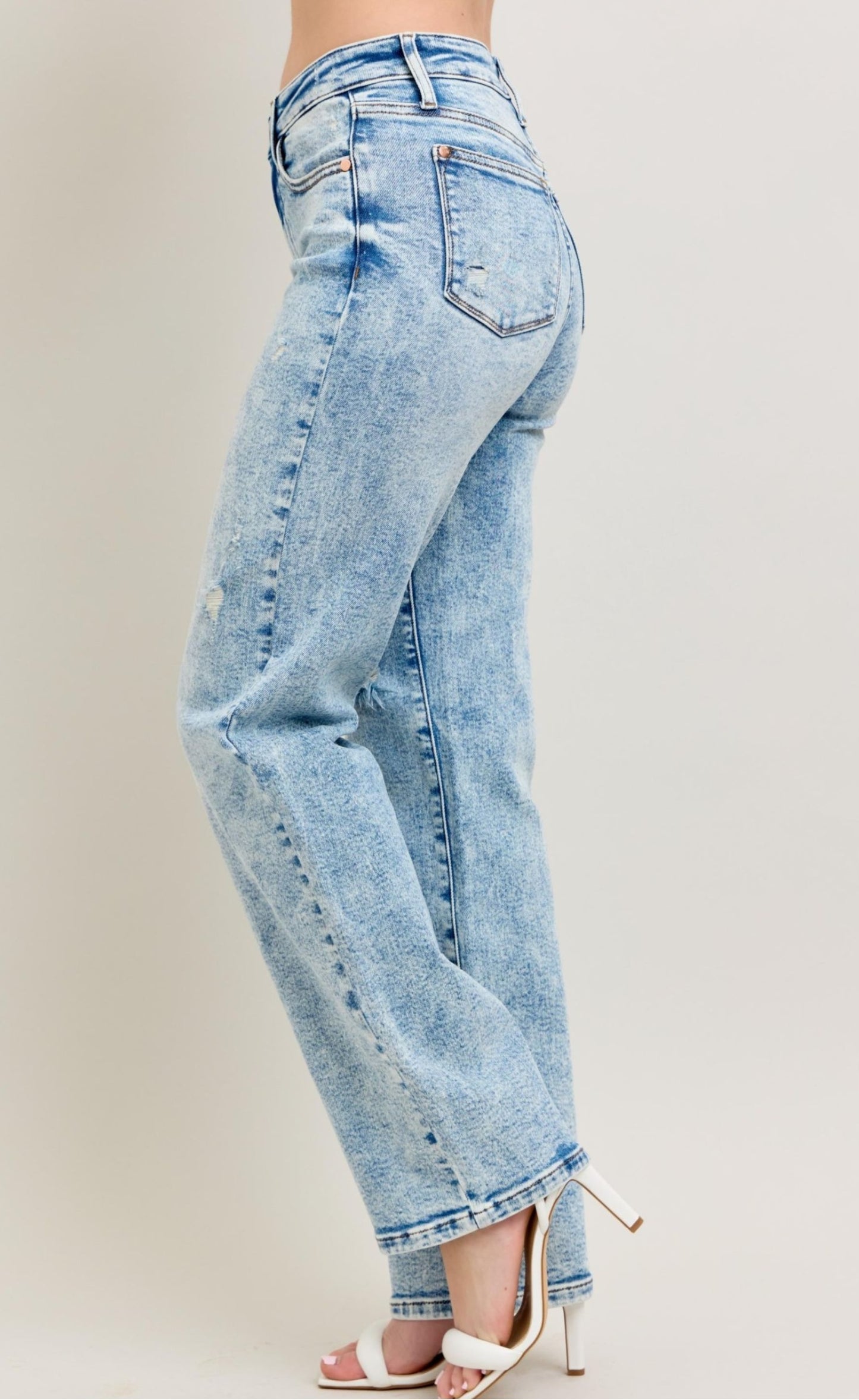 HW Mineral Wash Destroy 90's Straight