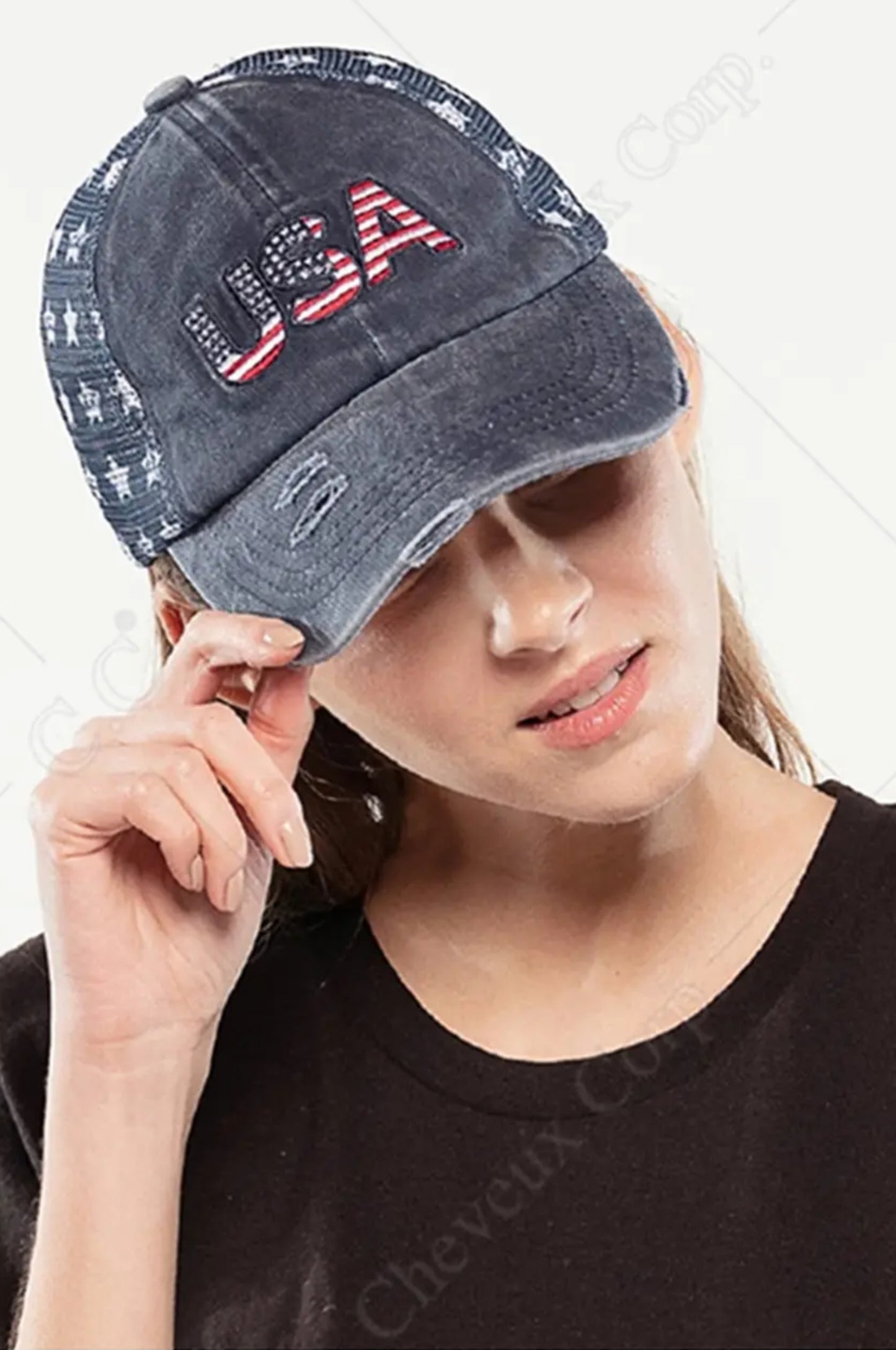 USA American Flag Theme Baseball Cap