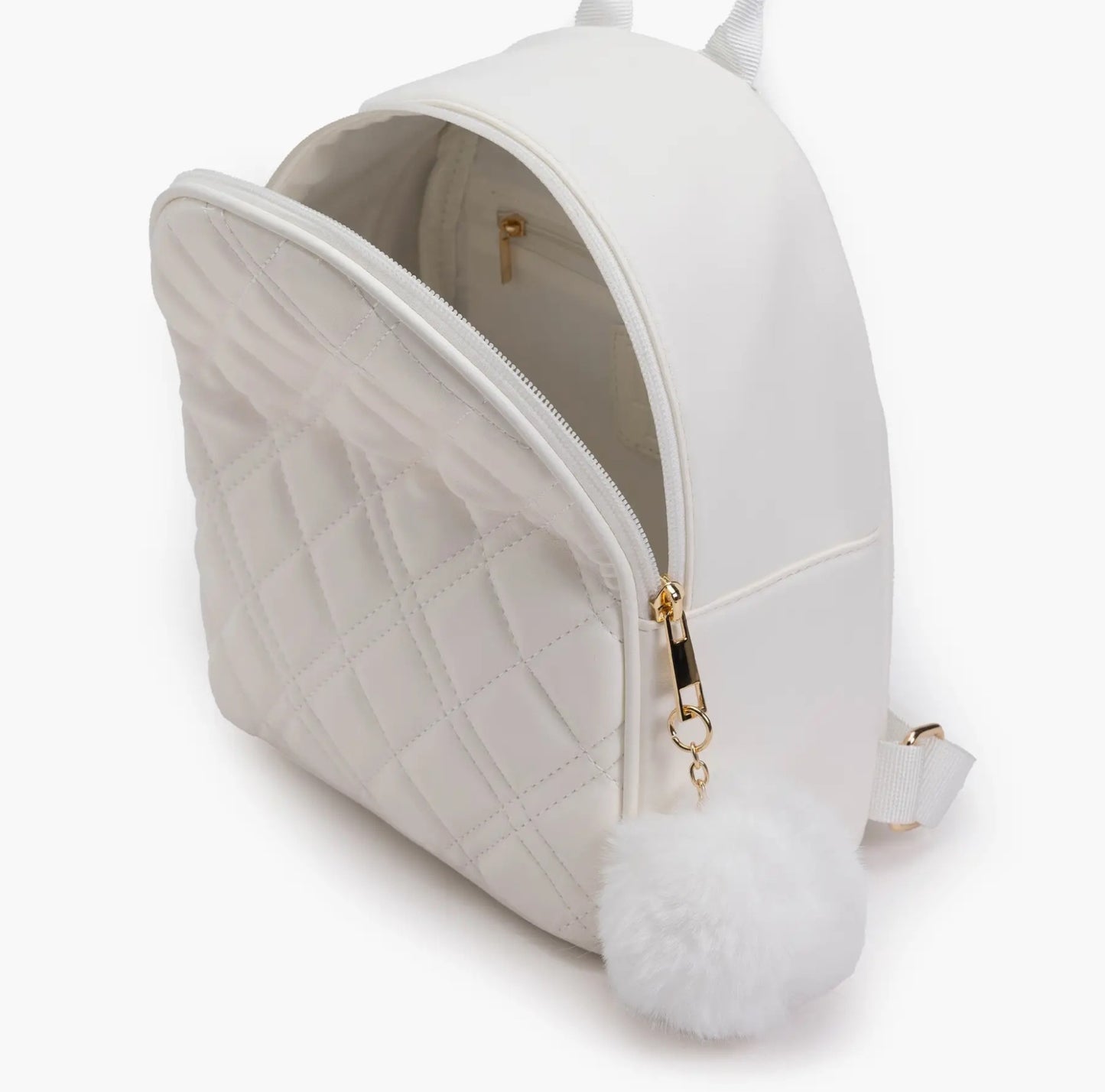 Quilted Mini Backpack