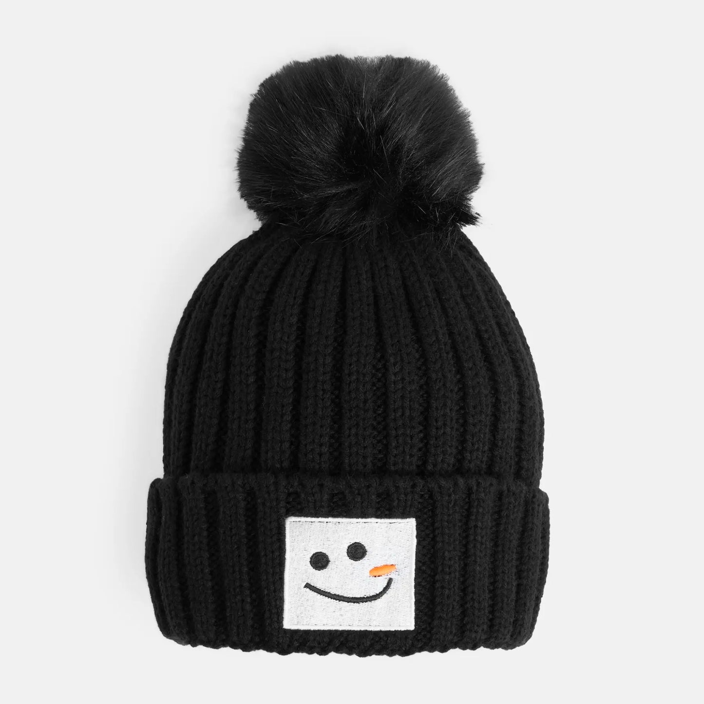 Snowman Patch Hat