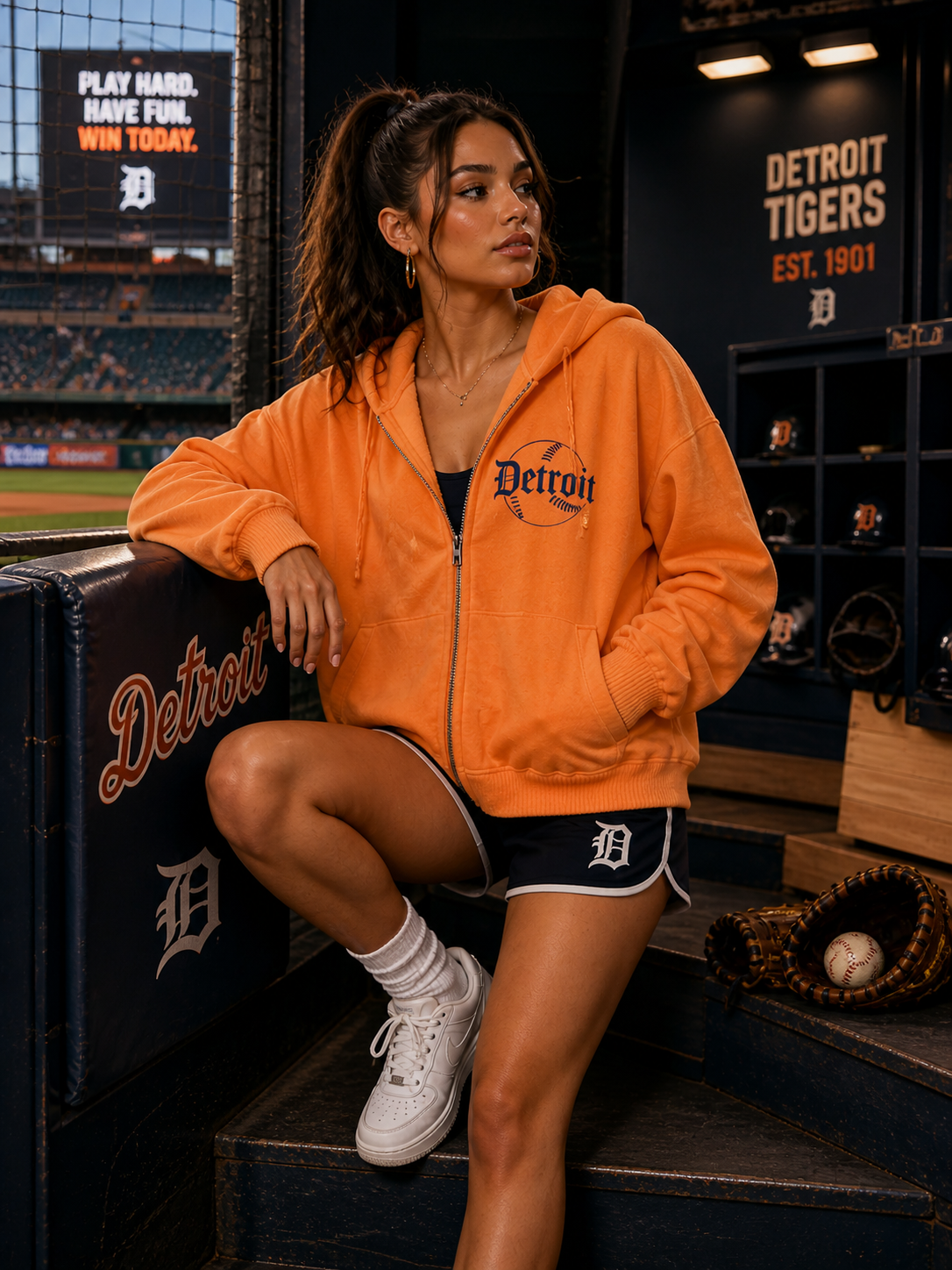Detroit Zip Up Jacket