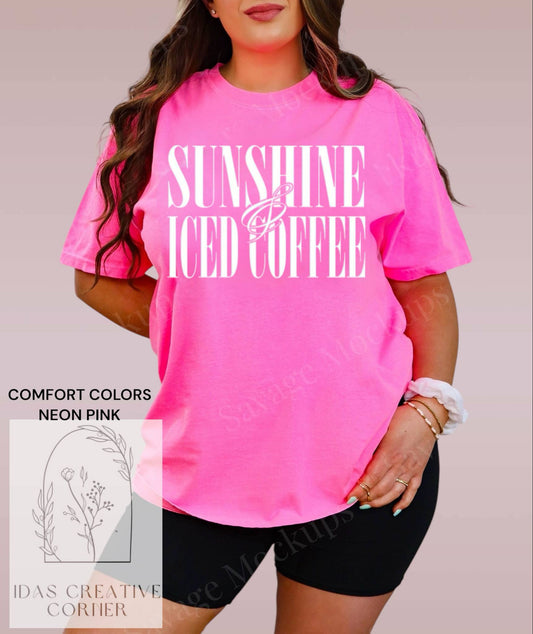 Sunshine & Iced Coffee Tee