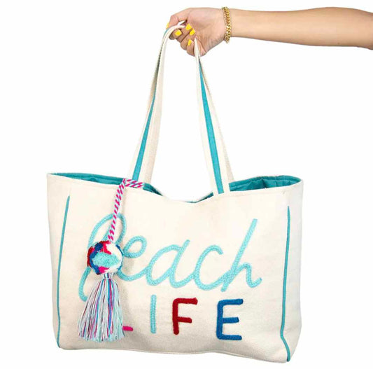 Beach Life Tote Beach Bag