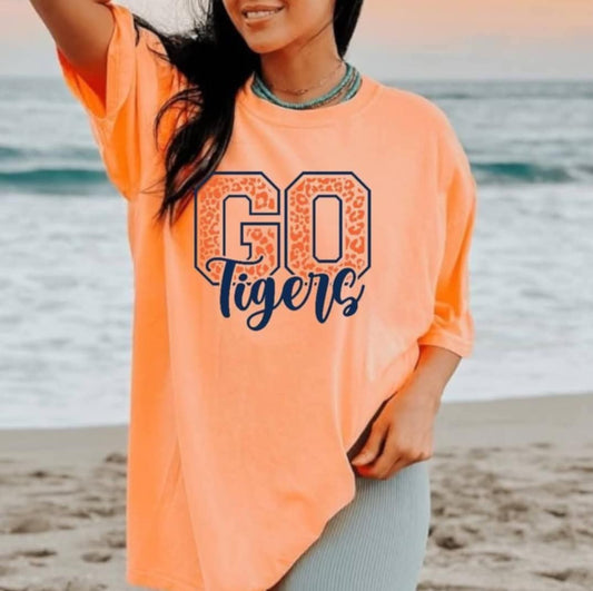 Go Tigers Leopard Tee