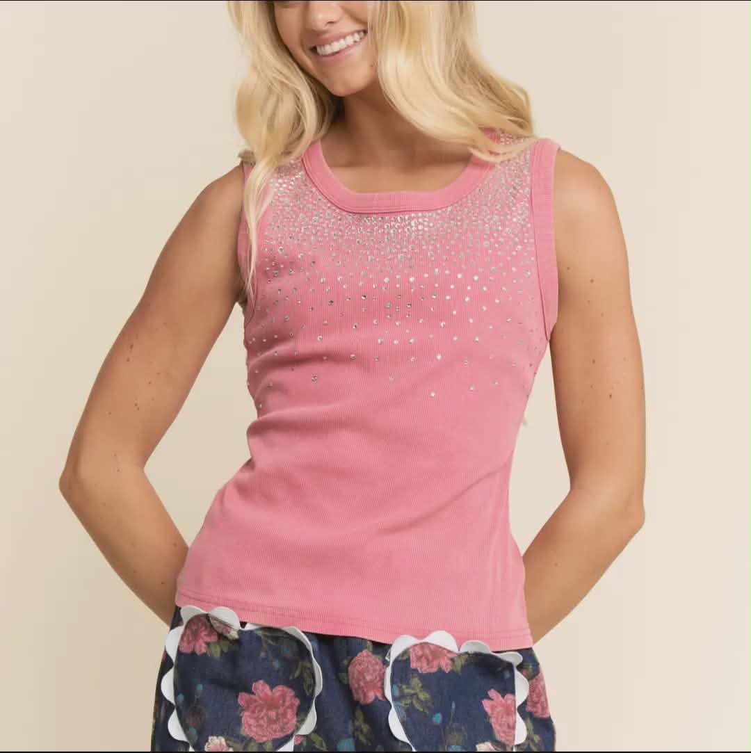 Rhinestone Tanks