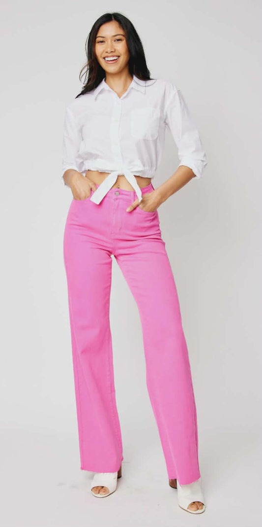 Judy Blue HW Garment Dyed 90's Straight