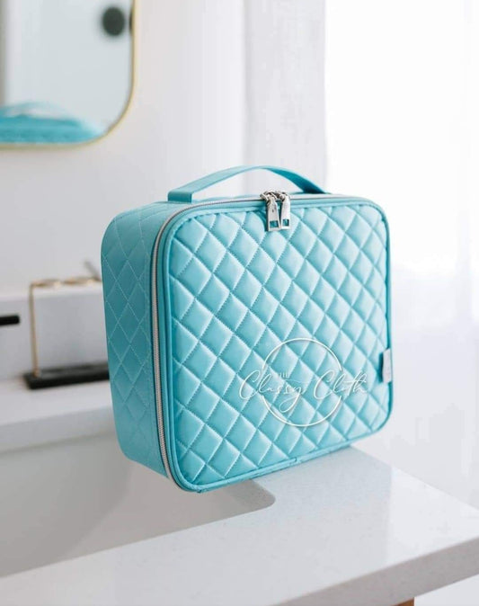 Tiffany Blue Mega Makeup Case