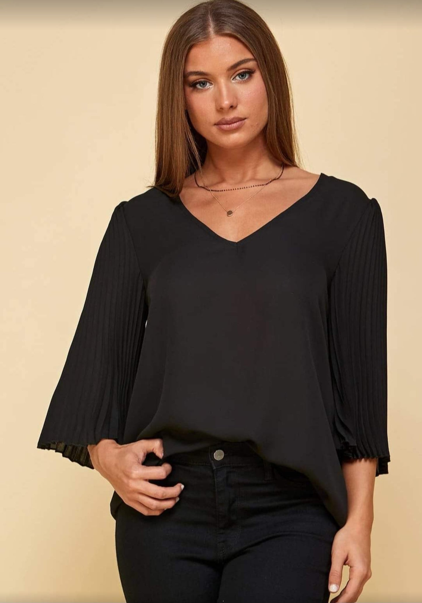 Black Dressy Blouse