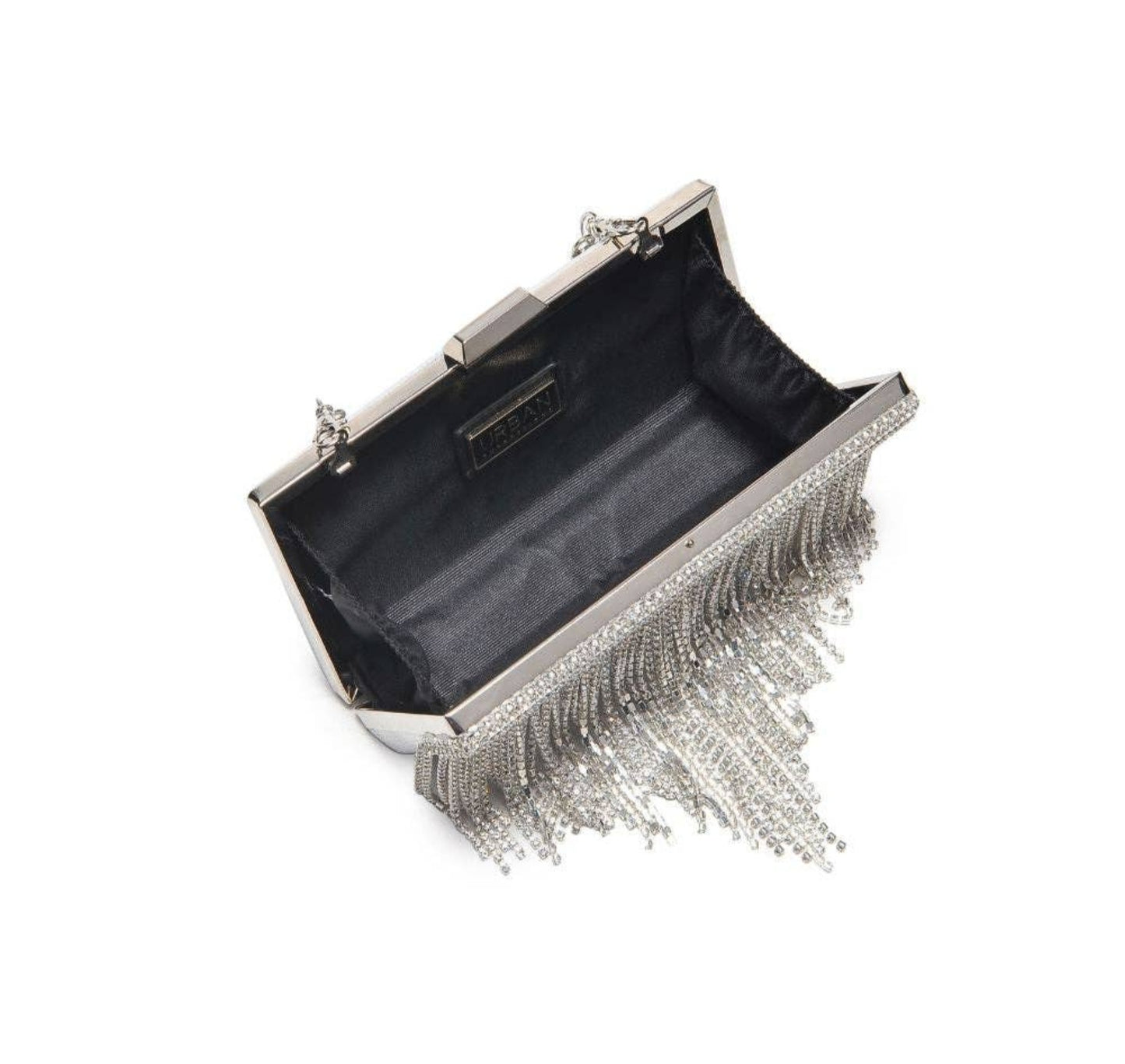 Fringe Rhinestone Evening Bag