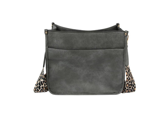 Dark Gray crossbody Shoulder Bag