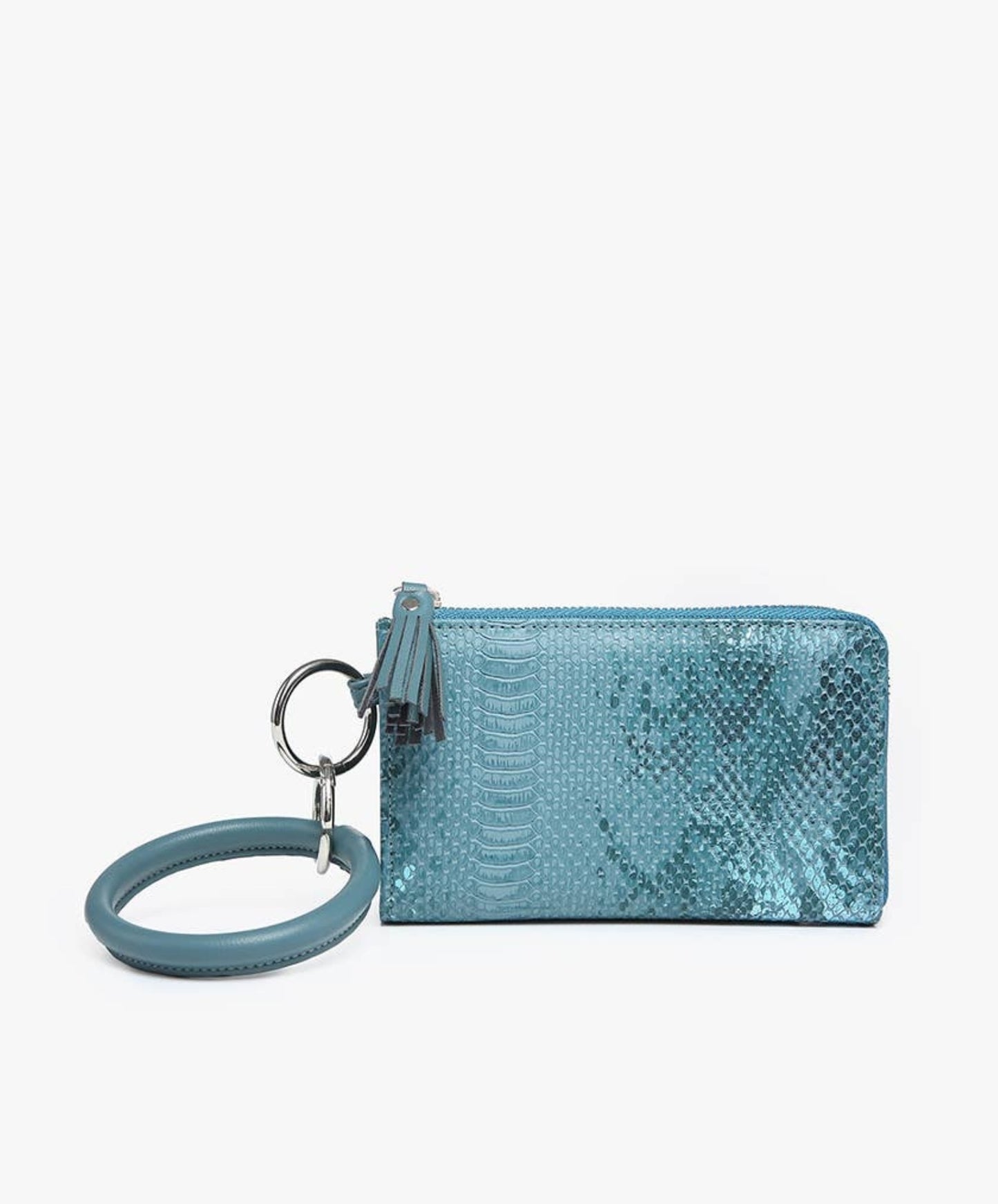 Blue Snake Bangle Wristlet