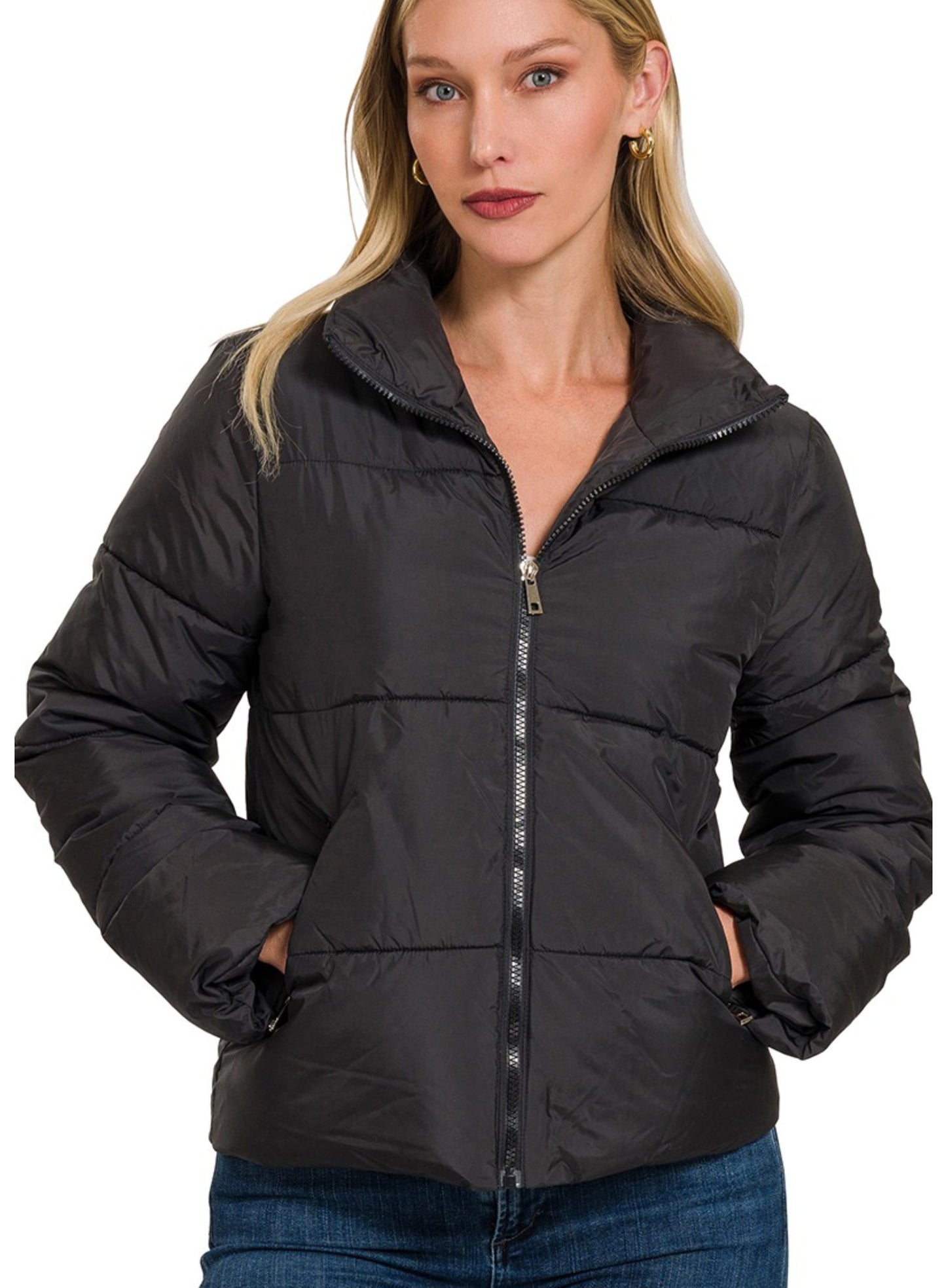 Black Puffer Jacket