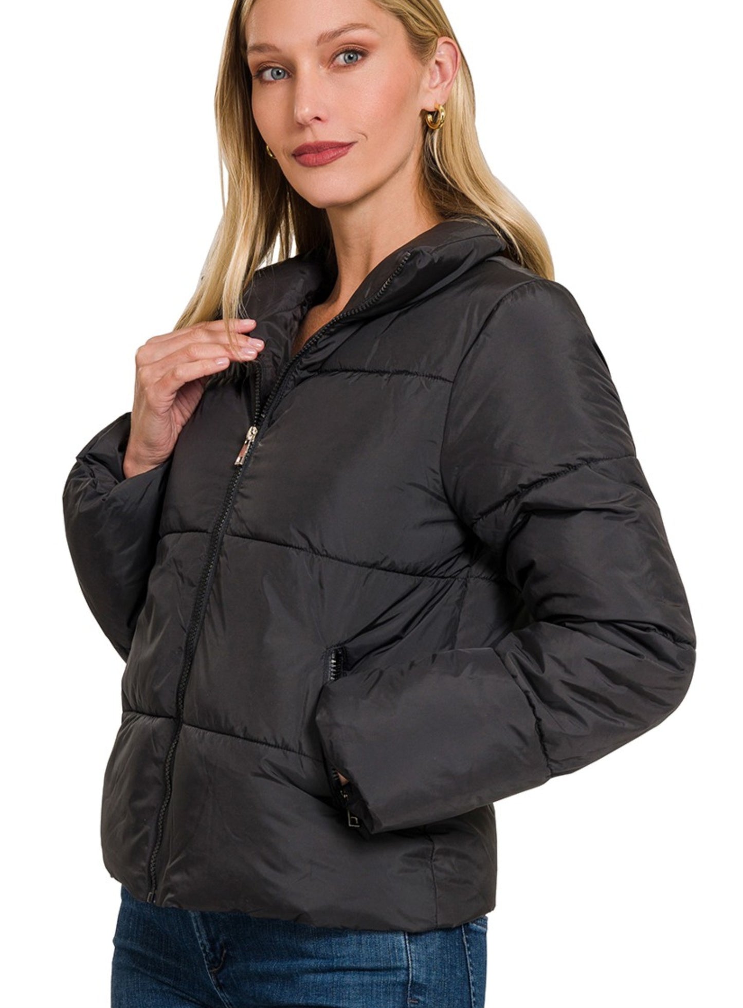 Black Puffer Jacket