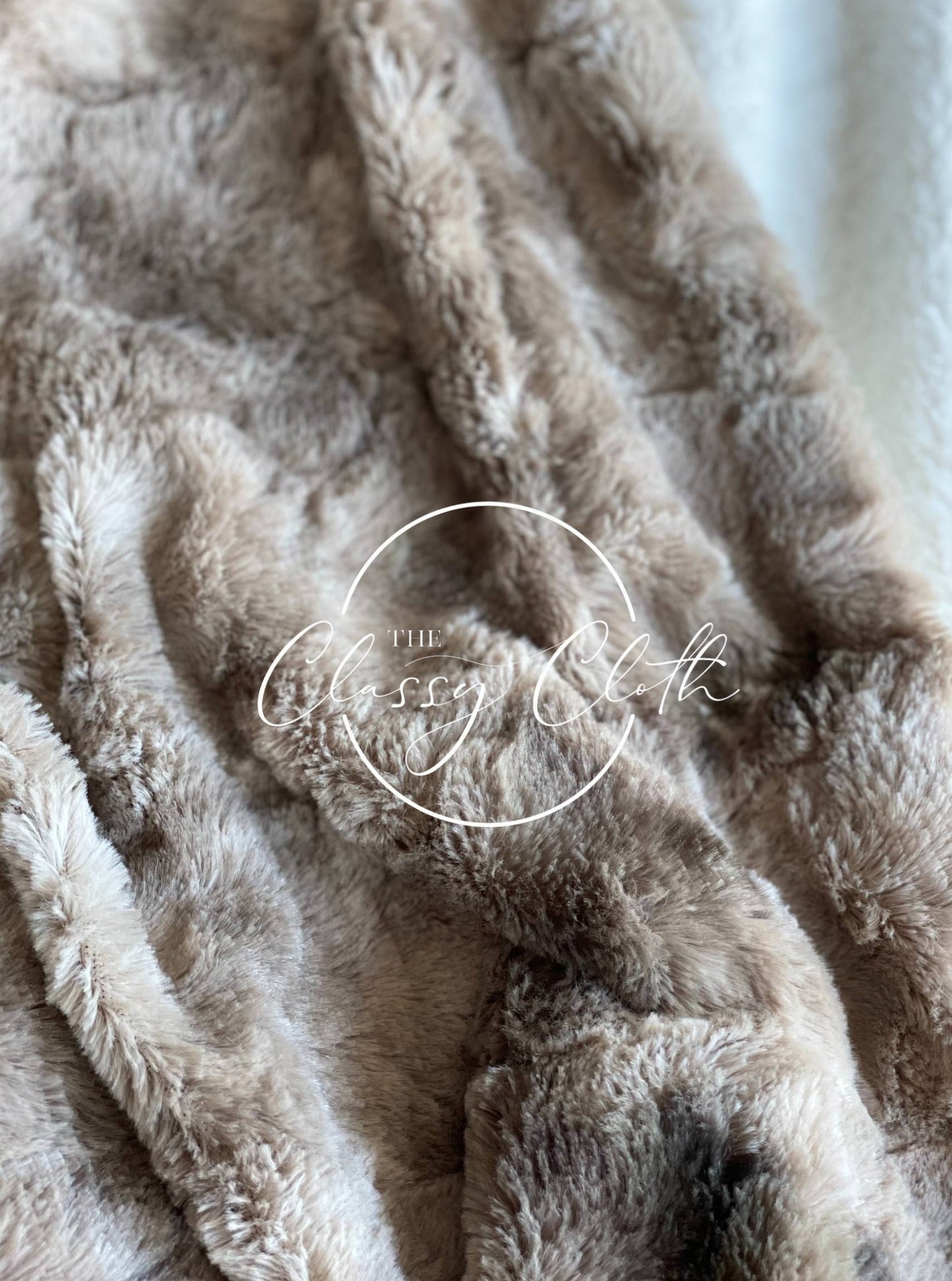 Chocolates Faux Fur Blanket