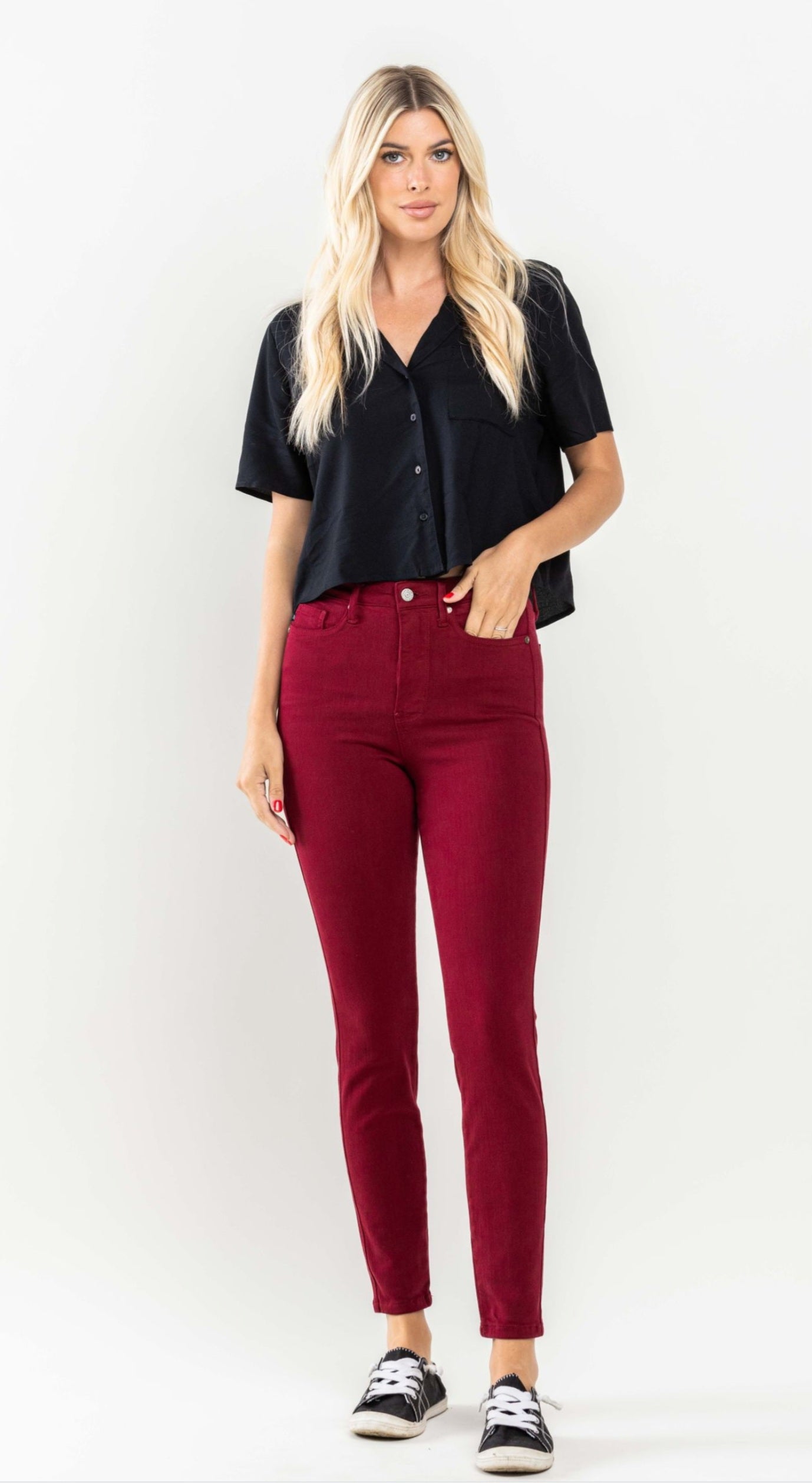 Judy Blue High Waist Tummy Control Scarlett Skinny