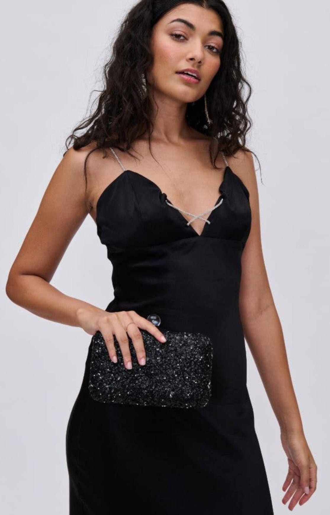 Black Penelope Evening Bag