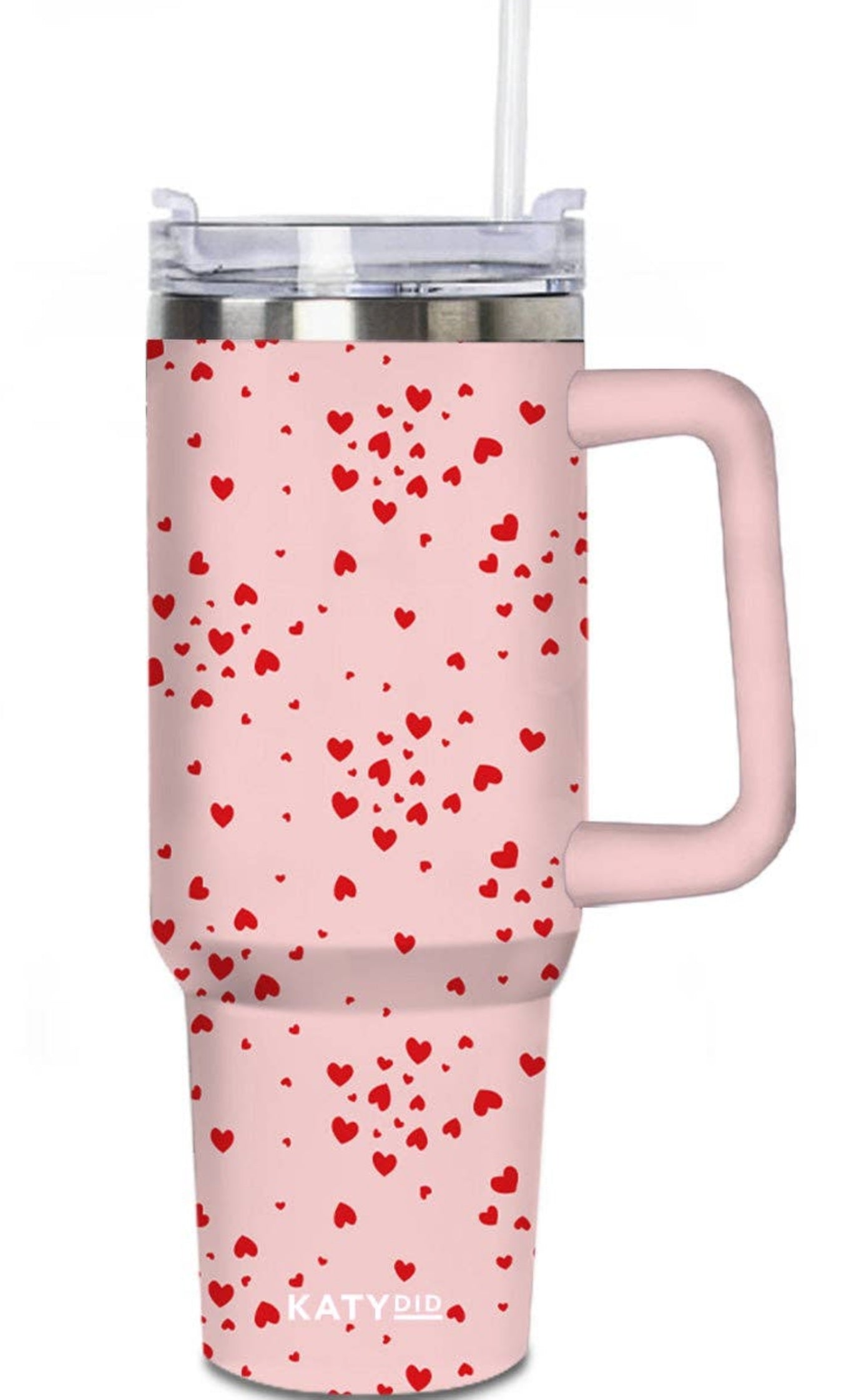 Mini Red Hearts All over Tumbler