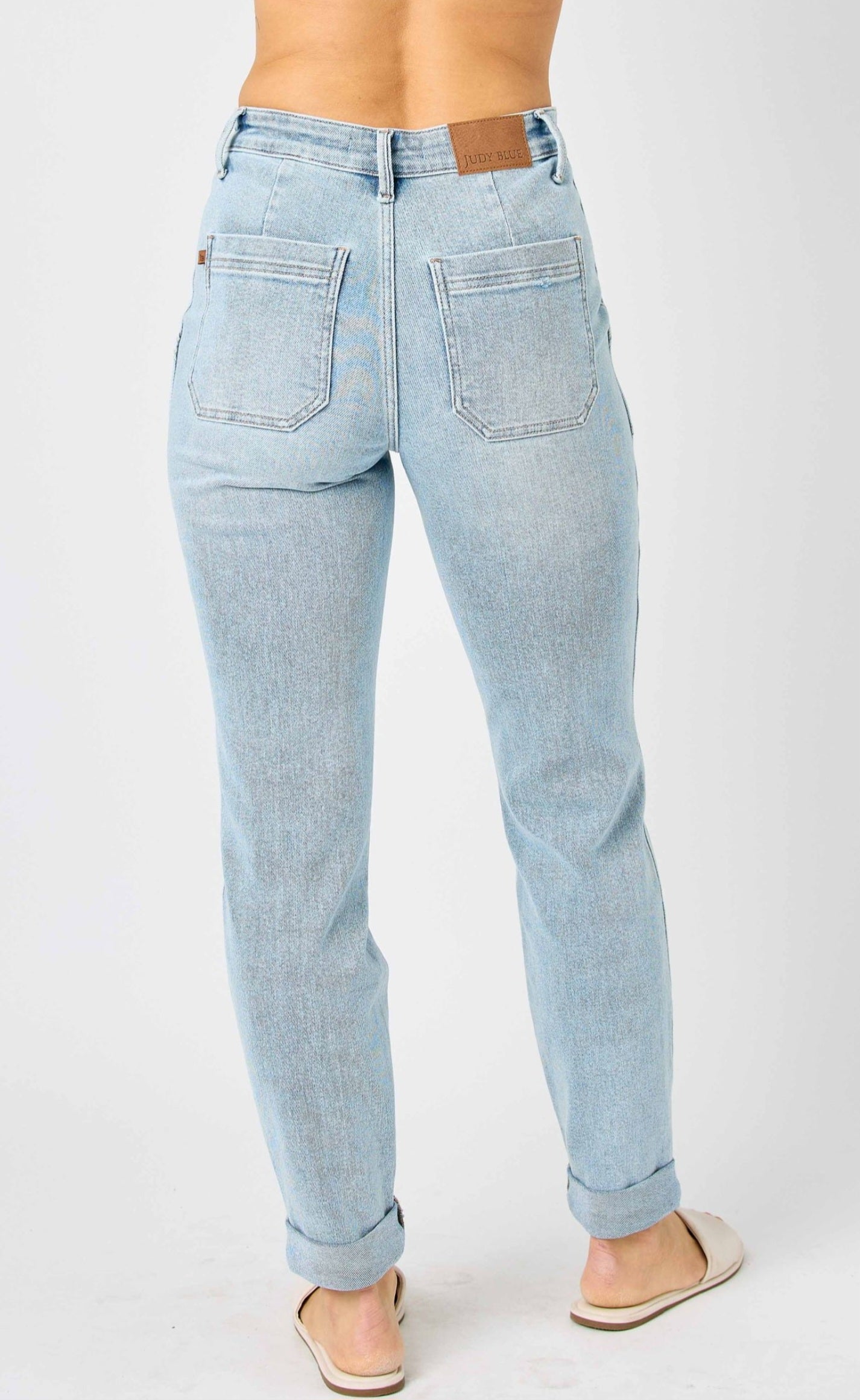 Judy Blue High Waist Vintage Double Cuff Jogger