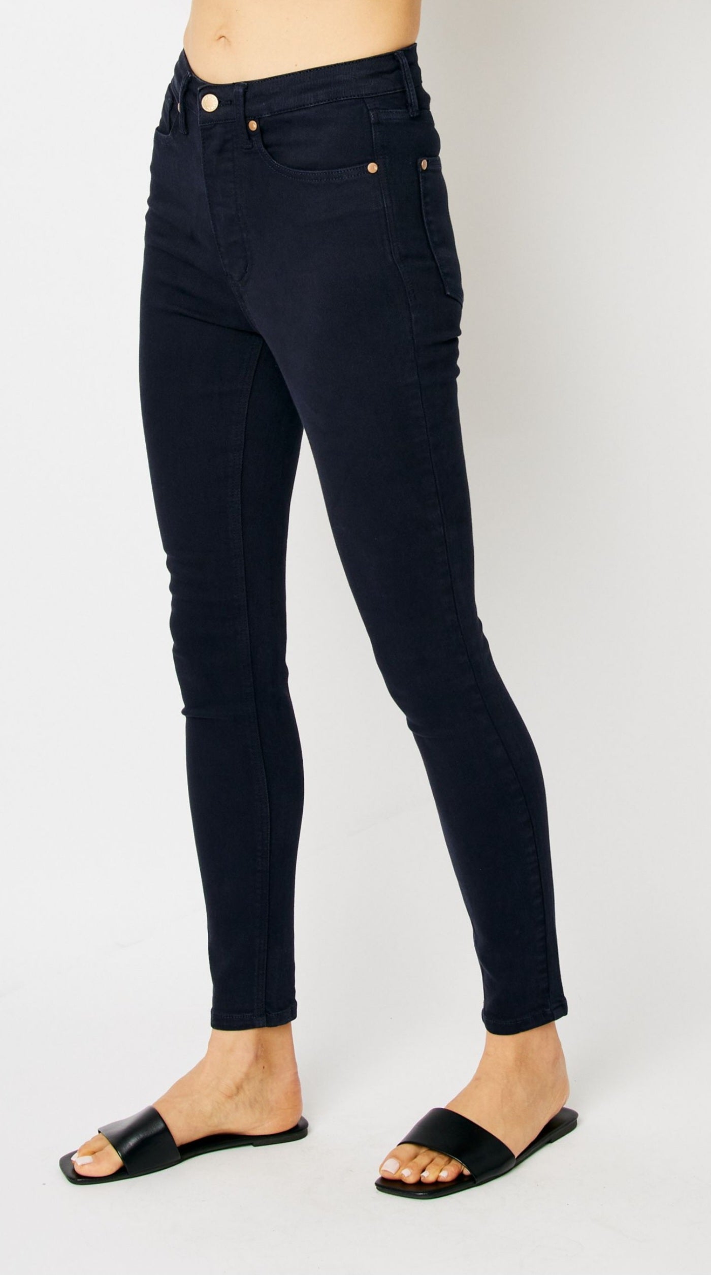 Judy Blue High Waist Navy Tummy Control Skinny