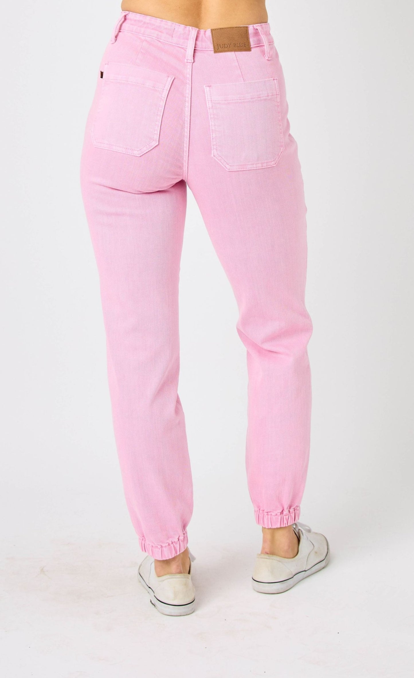 Judy Blue High Waist Pink Jogger