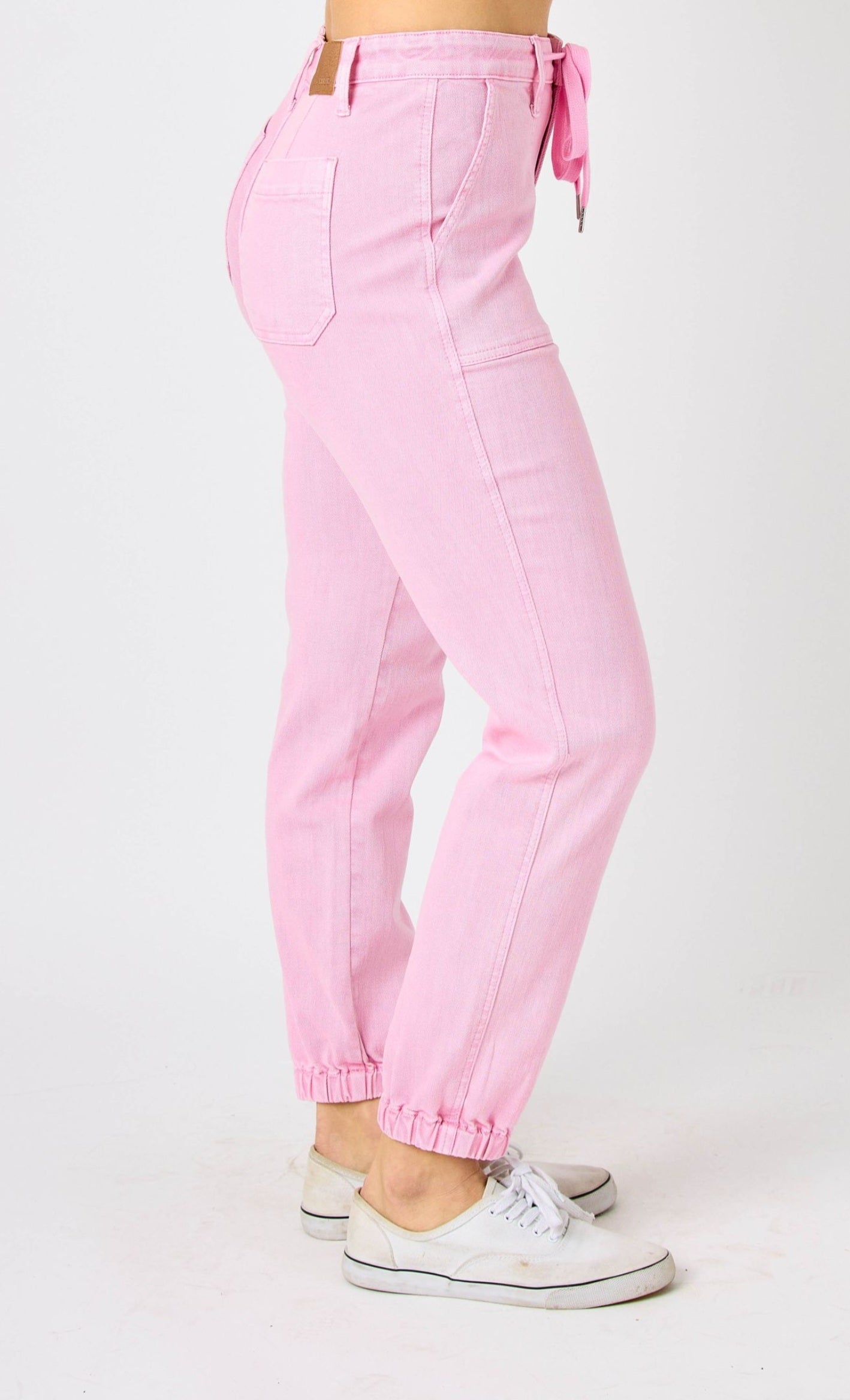 Judy Blue High Waist Pink Jogger