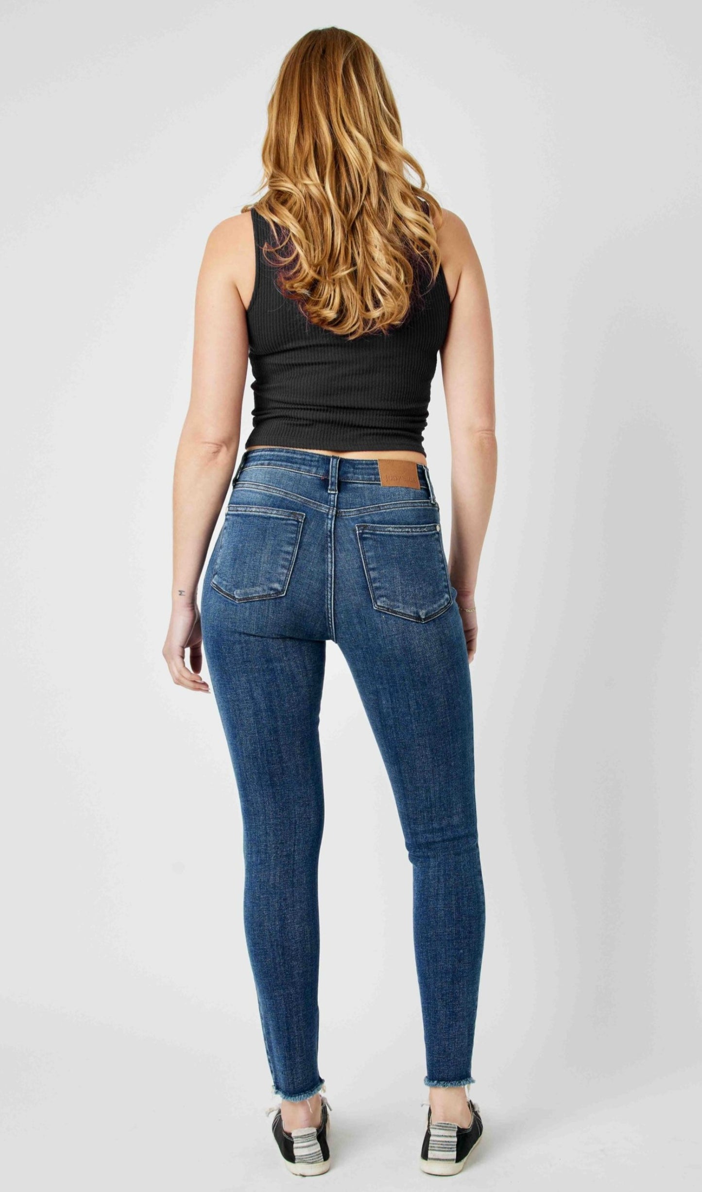 Judy Blue High Waist Skinny With Destroy