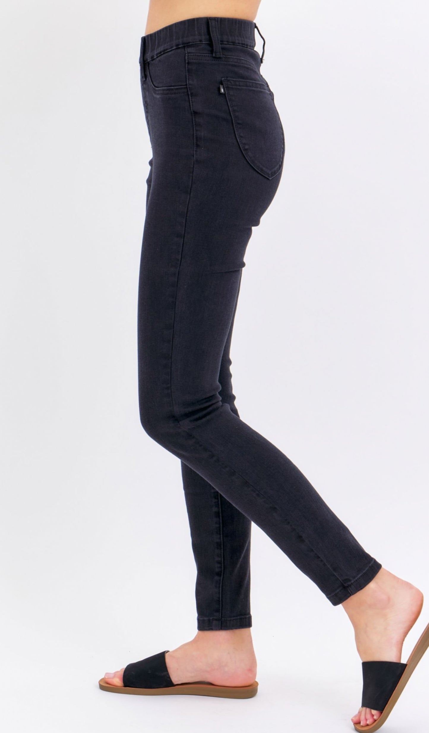 Judy Blue High Waist Pull On Shield Pocket Skinny