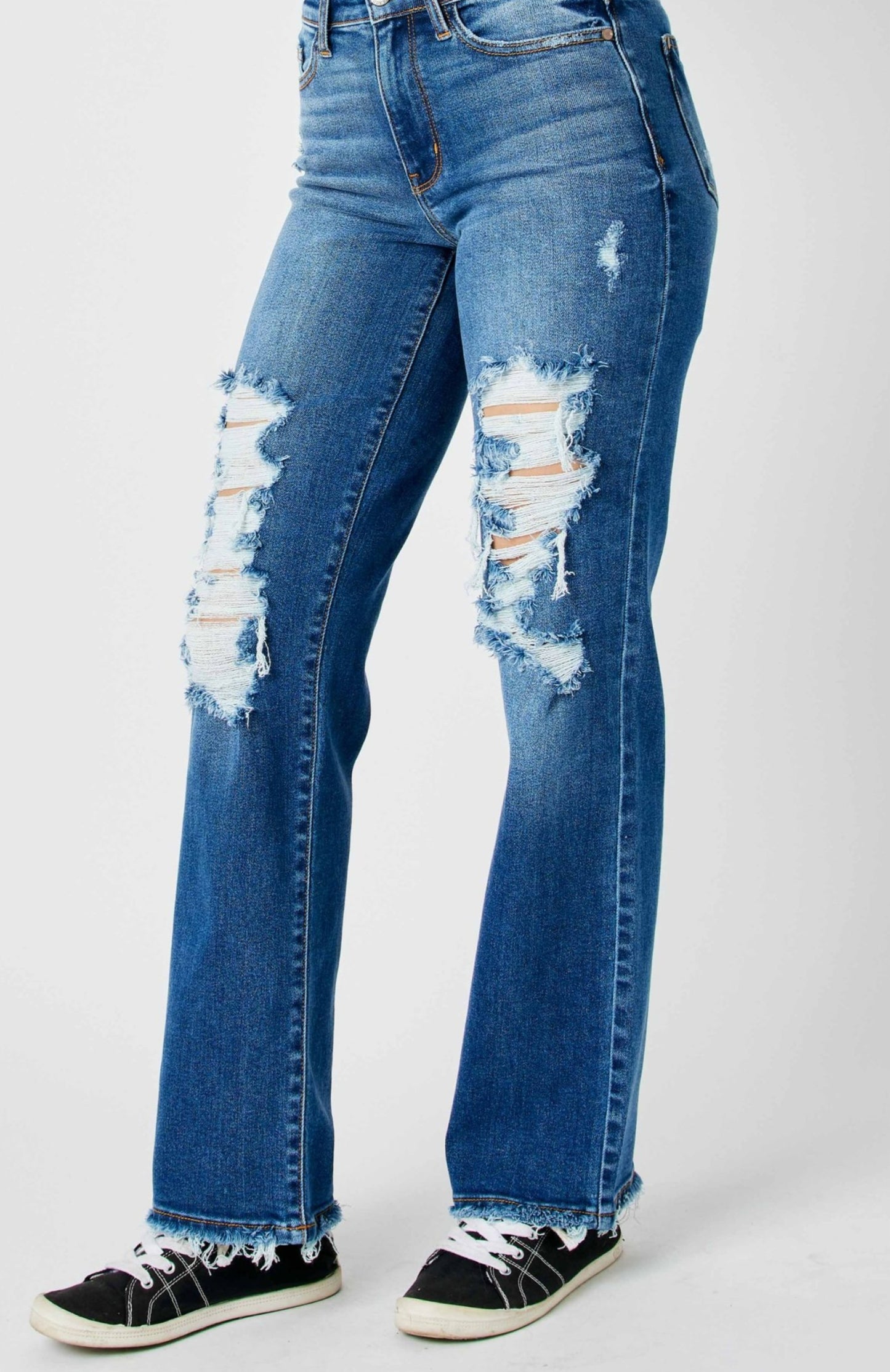 Judy Blue Mid Rise Dad Jean