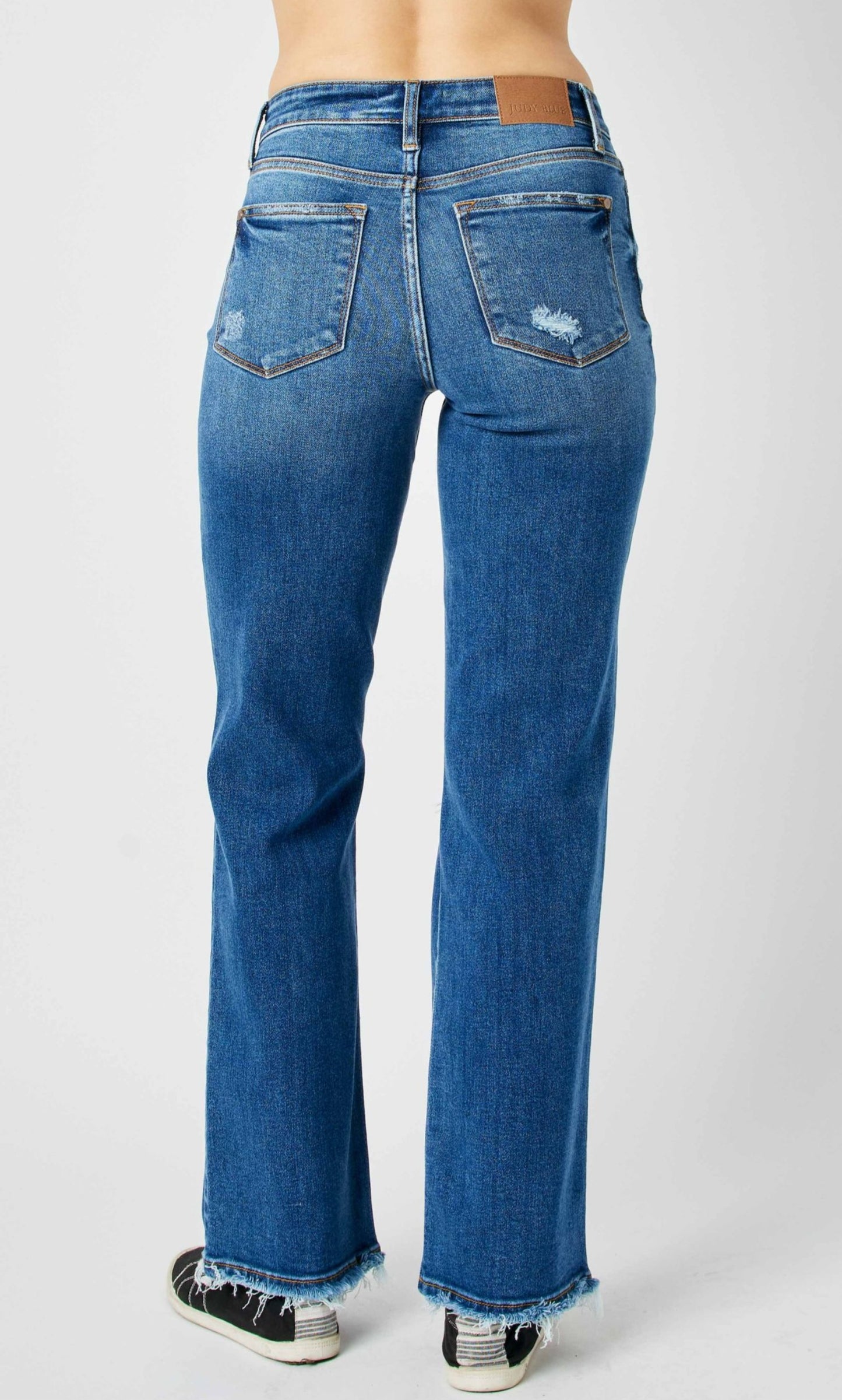 Judy Blue Mid Rise Dad Jean