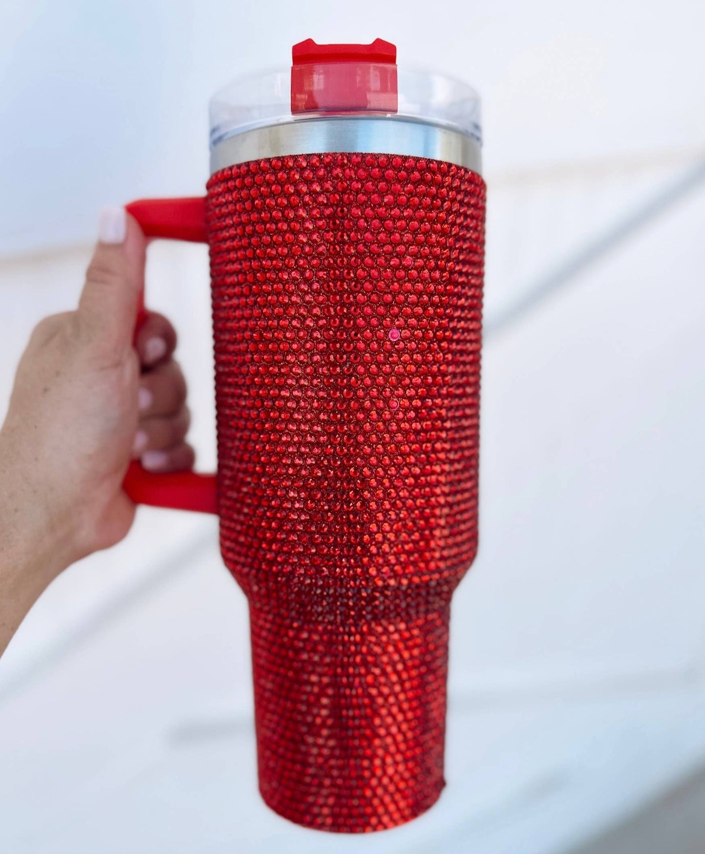 Red Bling Tumbler