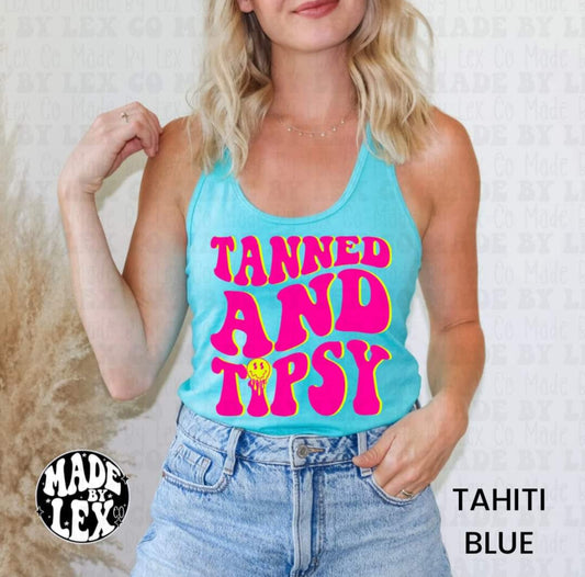 Tanned and Tipsy Tank