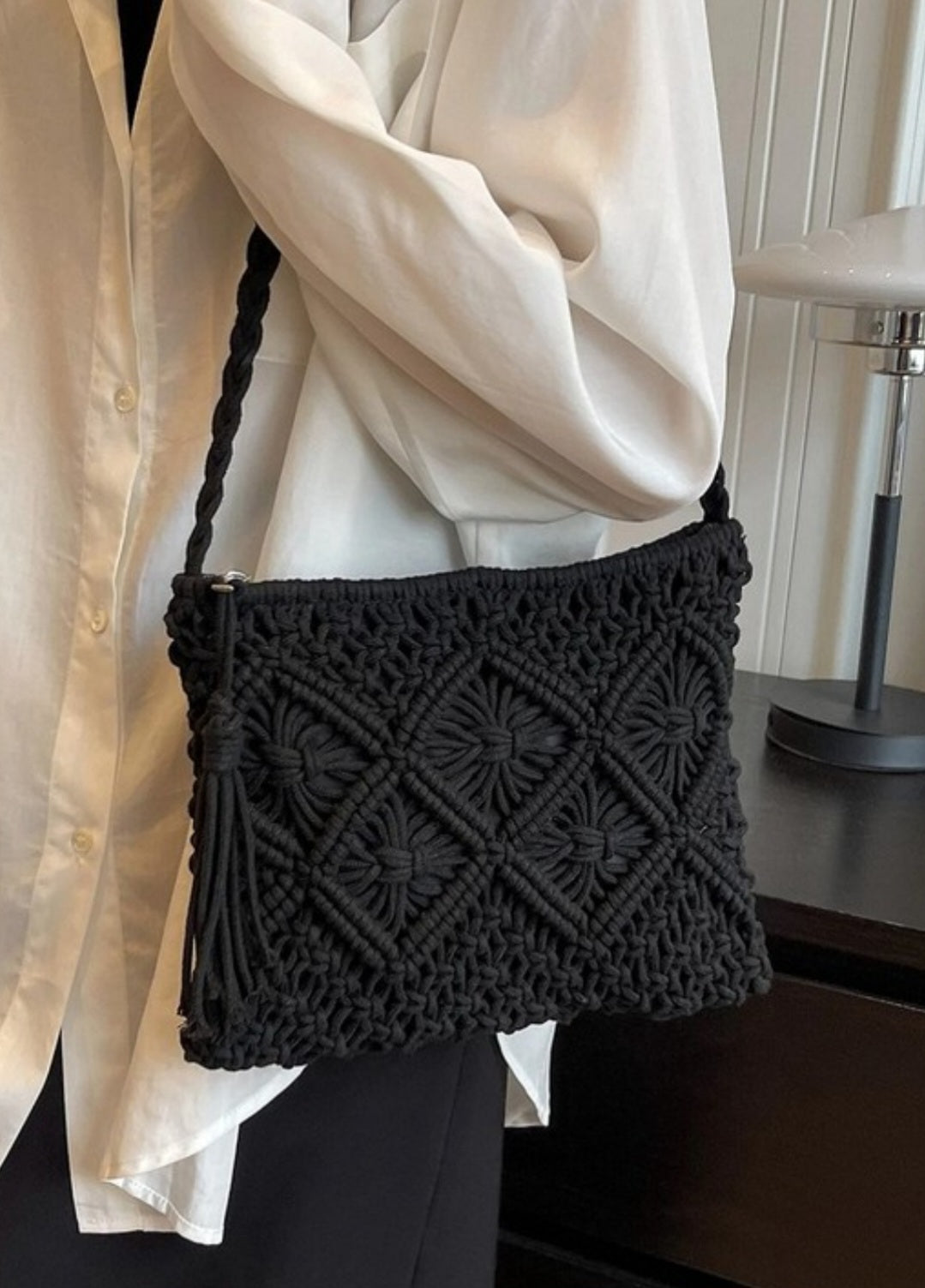 Crocheted Crossbody