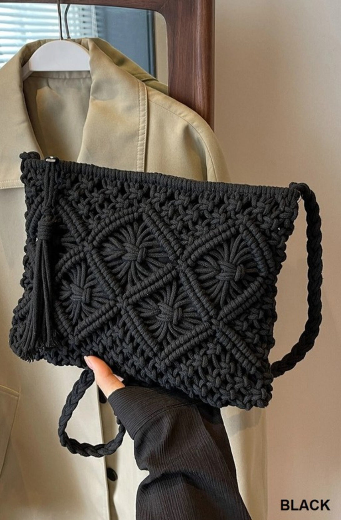 Crocheted Crossbody