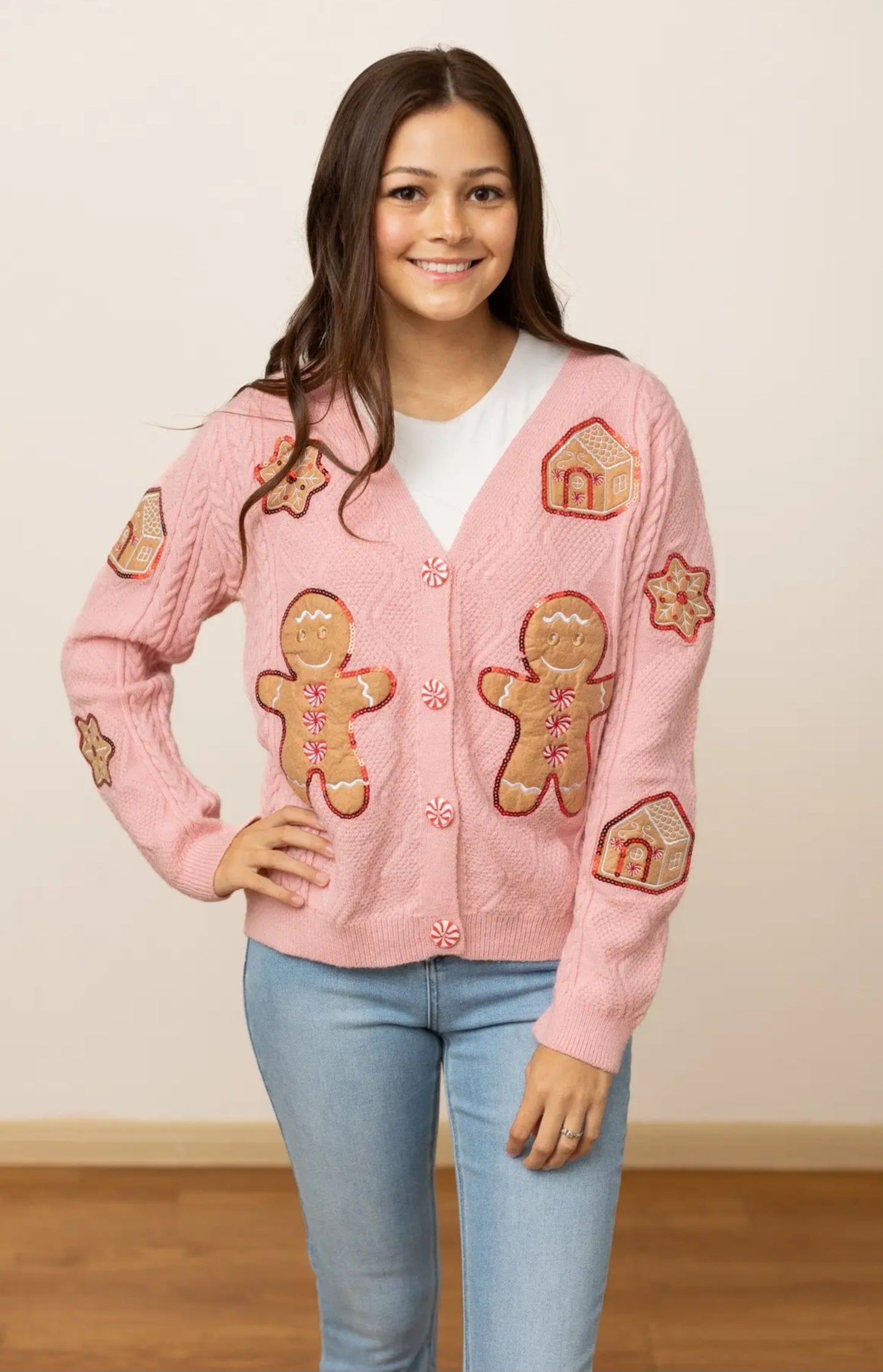 Gingerbread Dream Cardigan