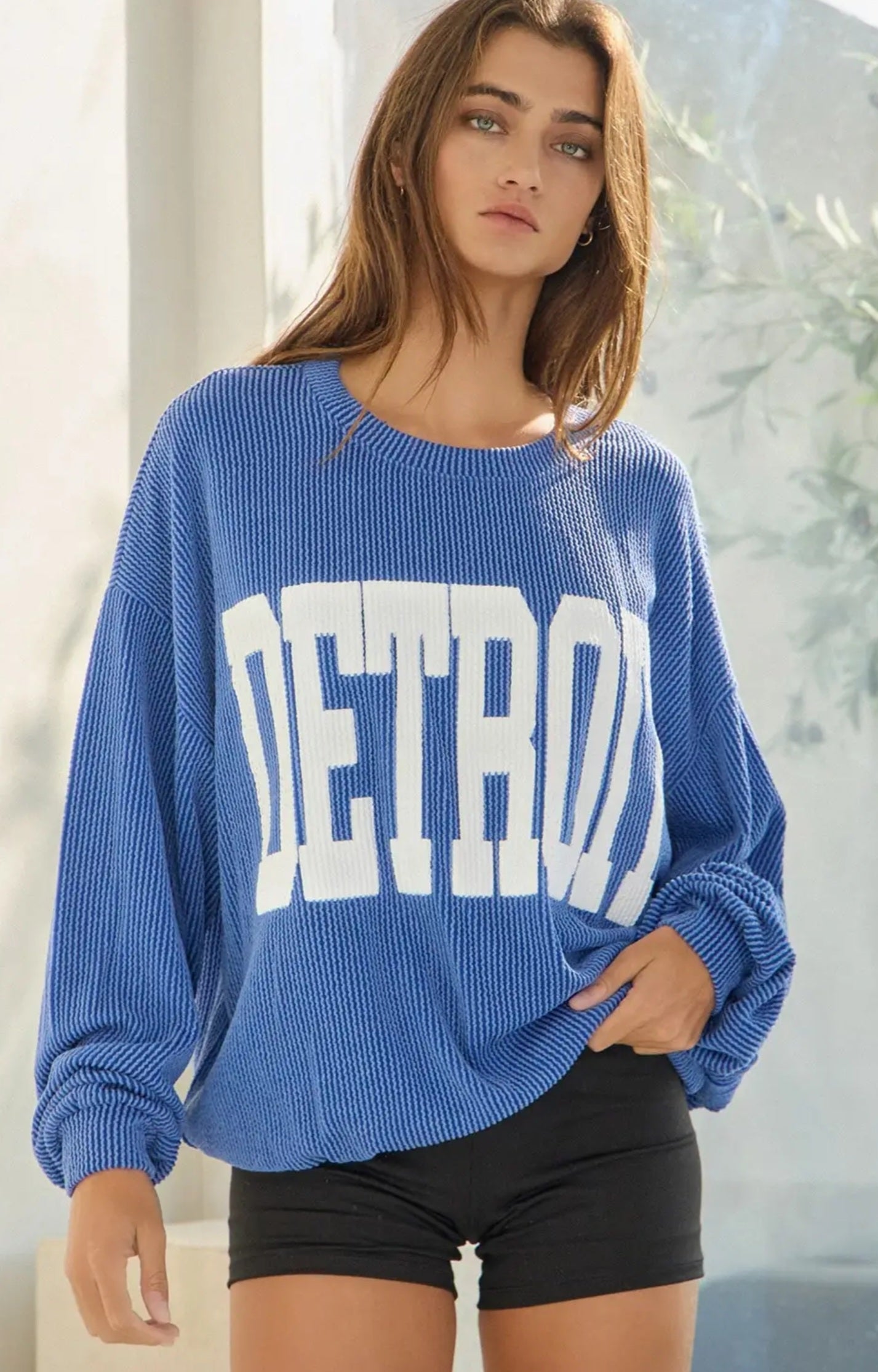 Detroit Oversize Sweatshirt