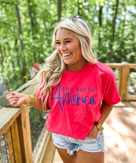 God Bless America Tee
