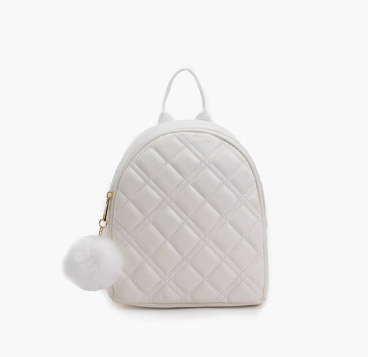 Quilted Mini Backpack