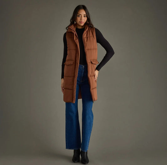Long Puffer Vest