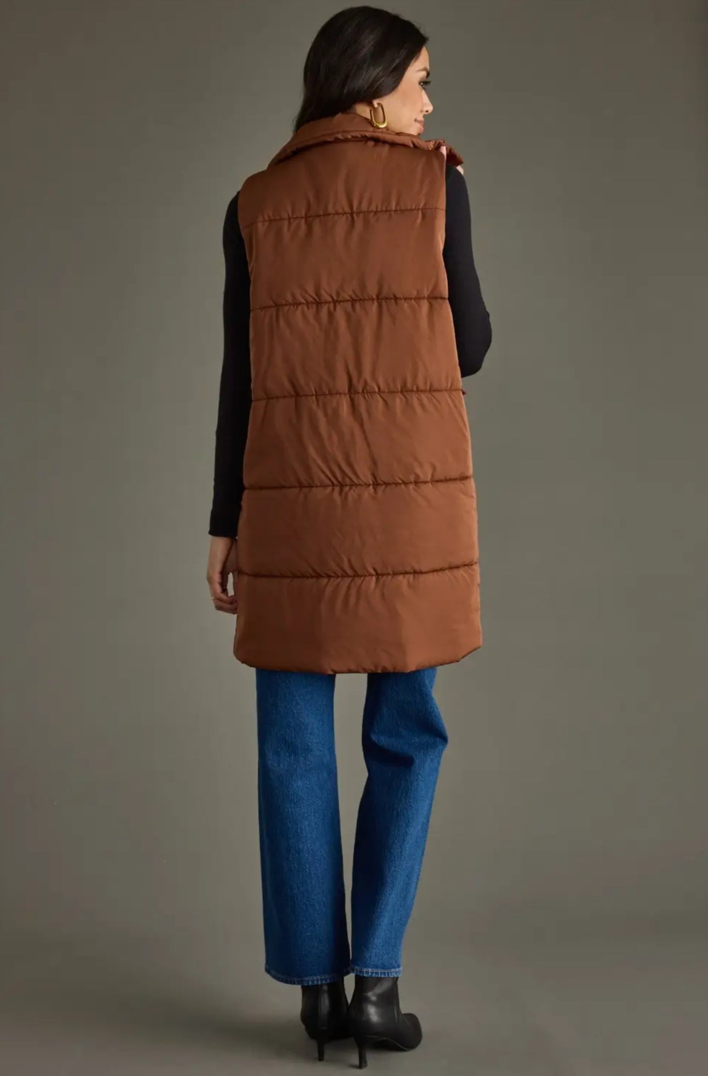 Long Puffer Vest
