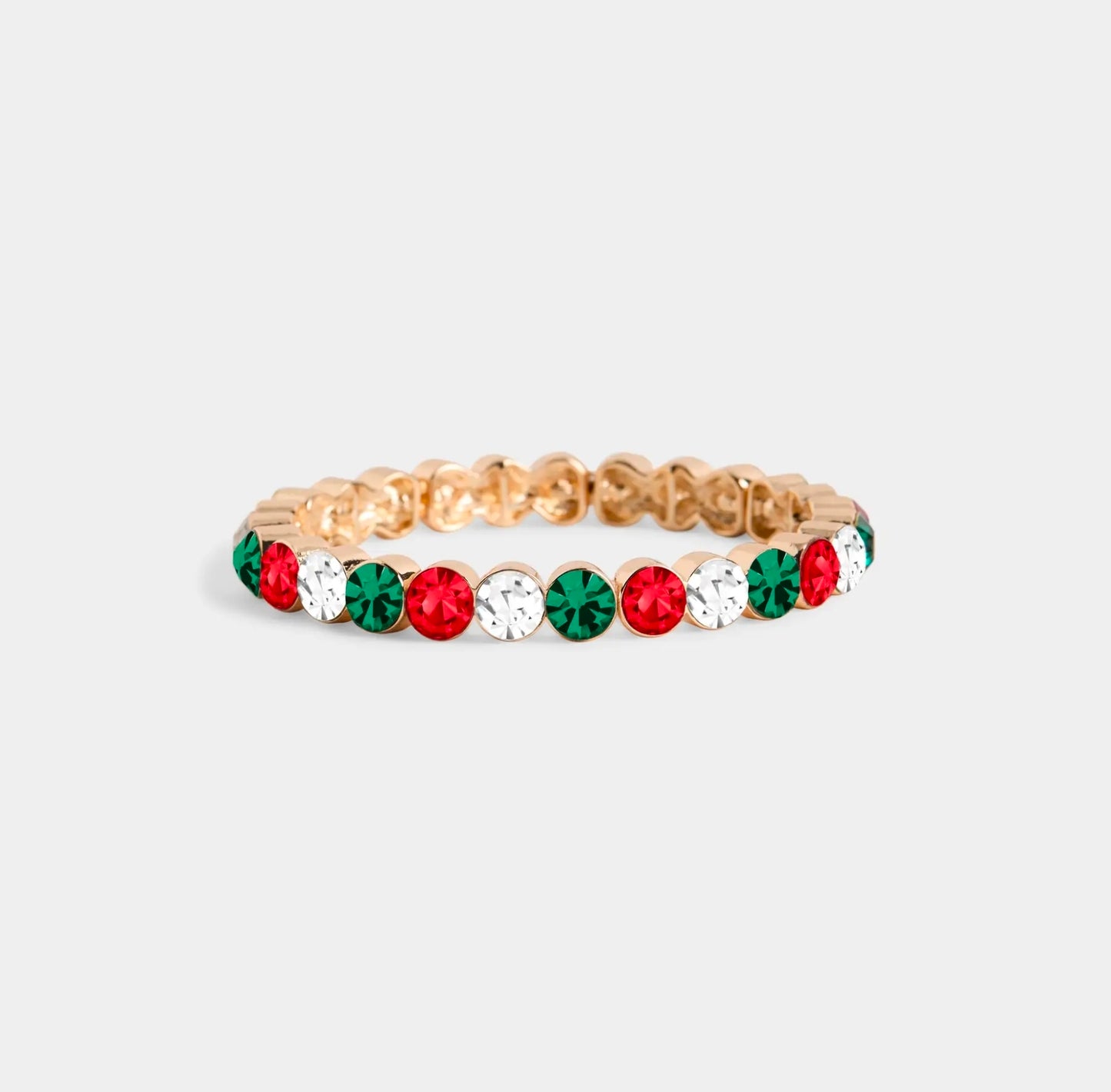 Bejeweled Holiday Bracelet