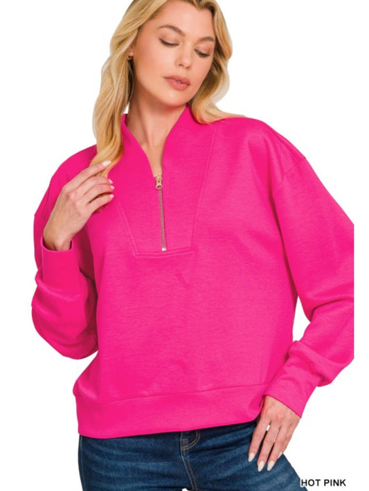 Scuba Half Zip Pullover