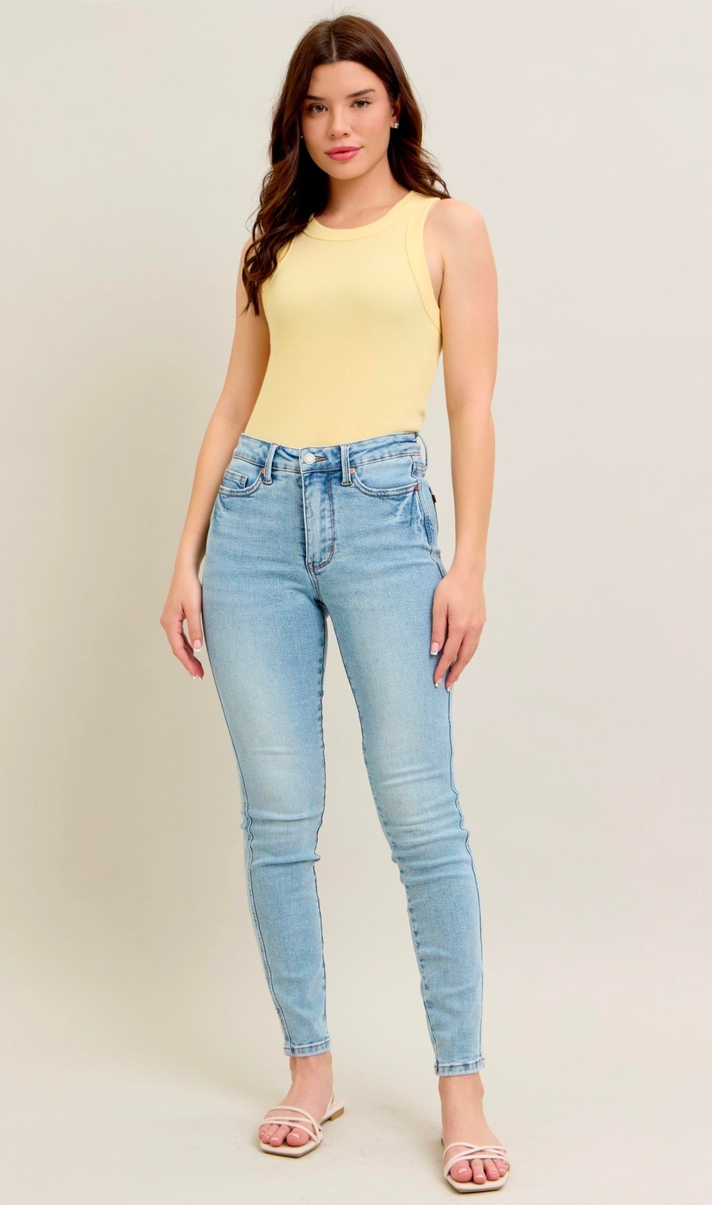 Judy Blue Tummy Control Vintage Wash Skinny