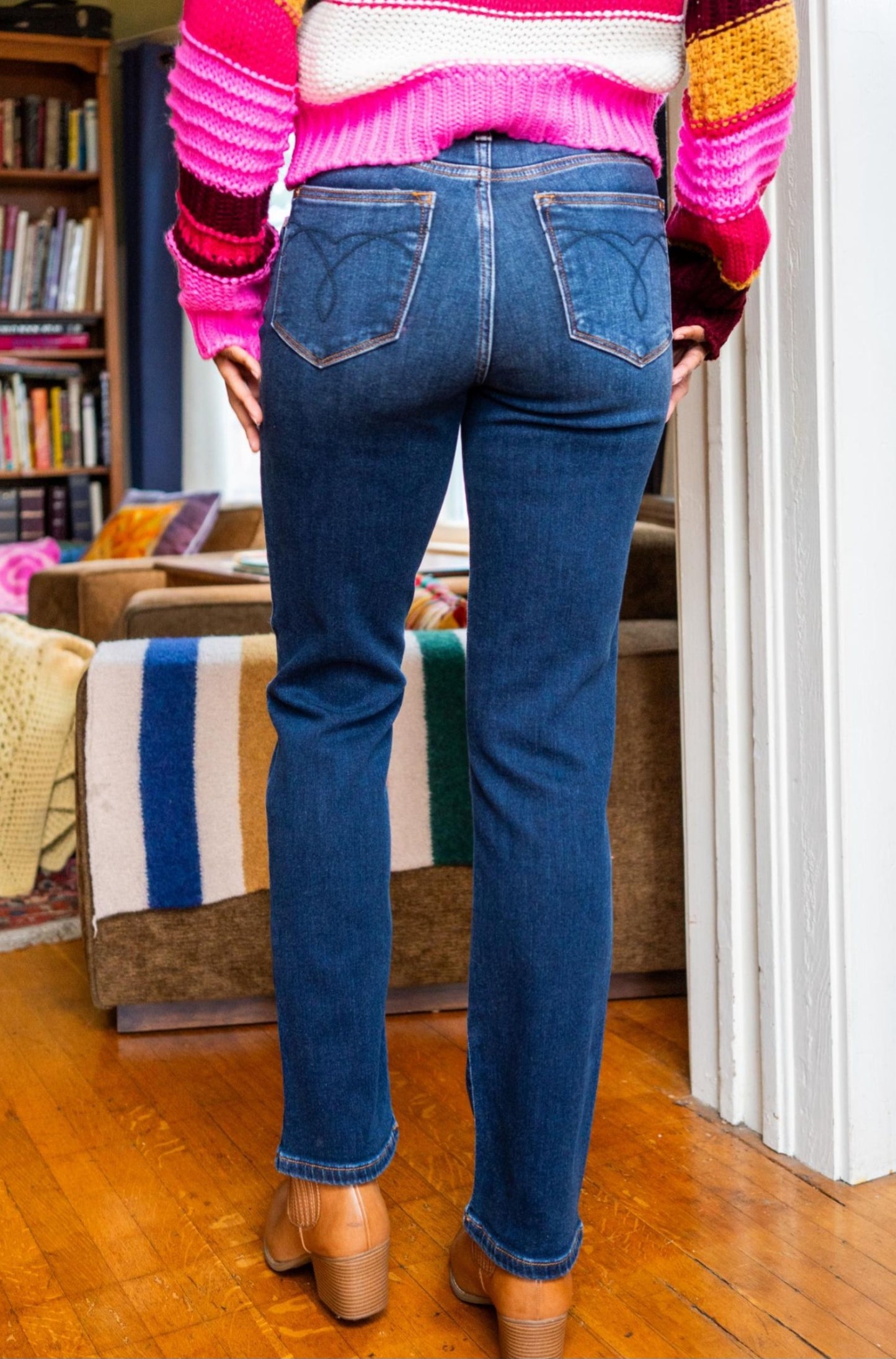 Judy Blue Vintage Wash Thermal Straight