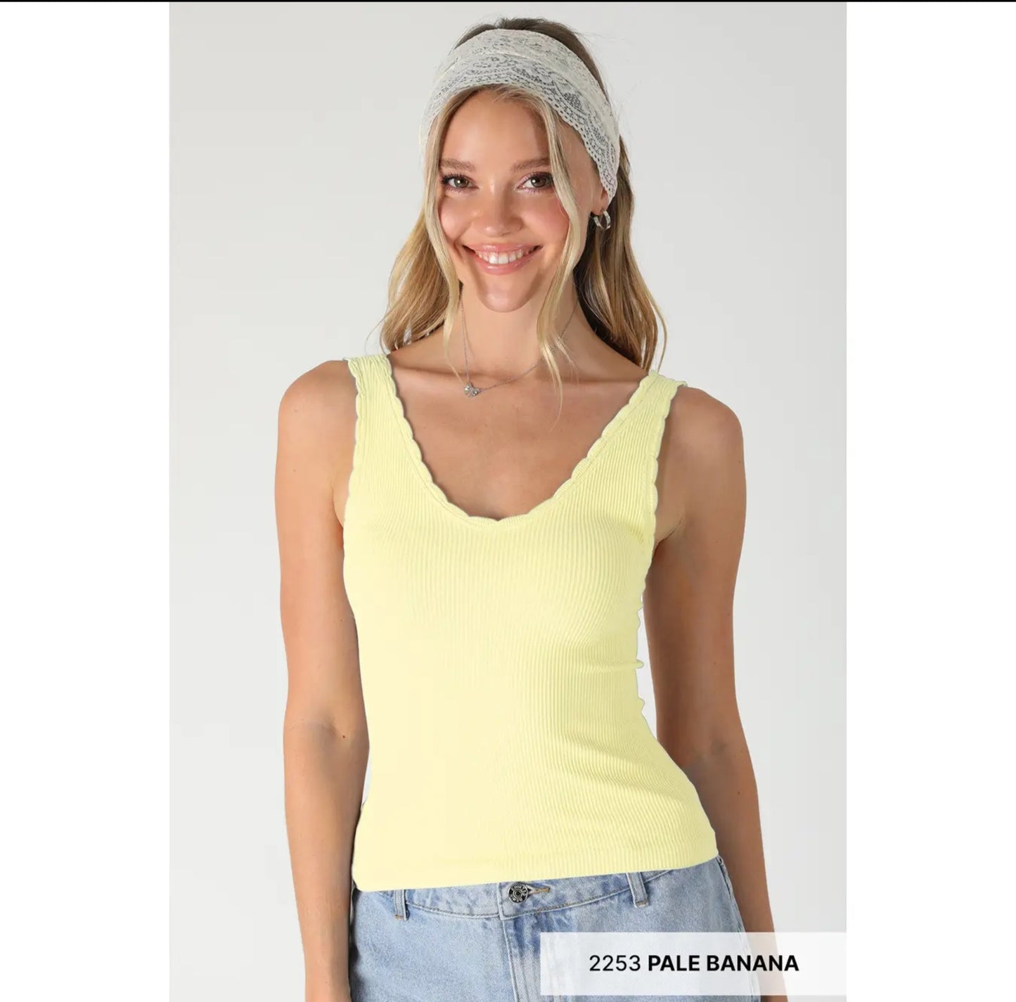 Reversible Scallop Edge Tank